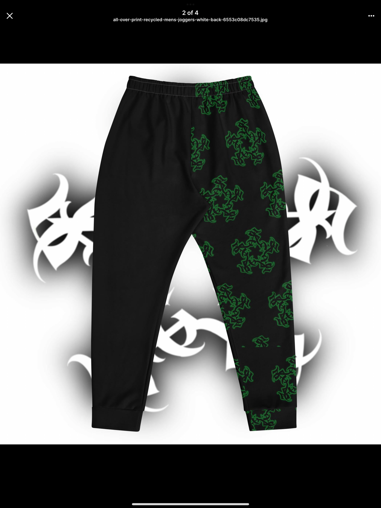 Green and Black “Strictly Bizz” Hopdy and Sweats