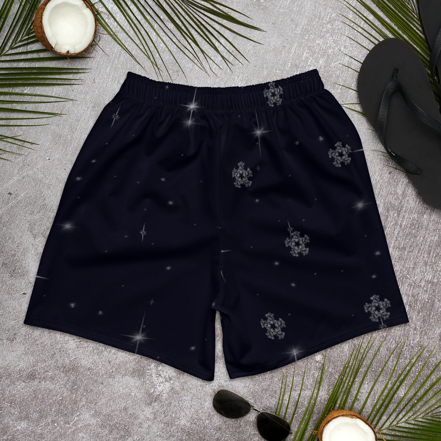 Athletic Shorts “Black Starry Night”