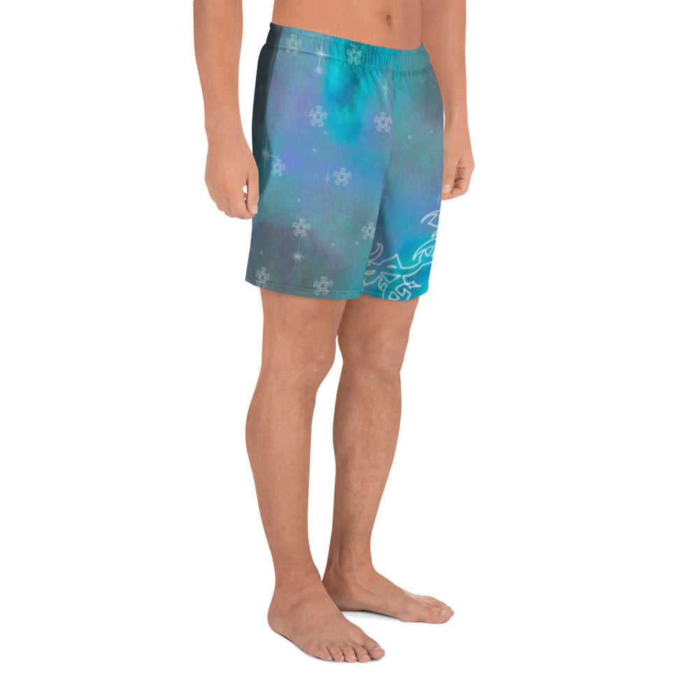 Athletic Shorts “Light Blue Cosmos”