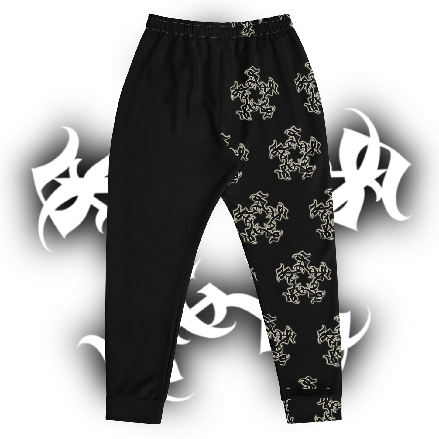 Black and apricot white Hoody & Sweats