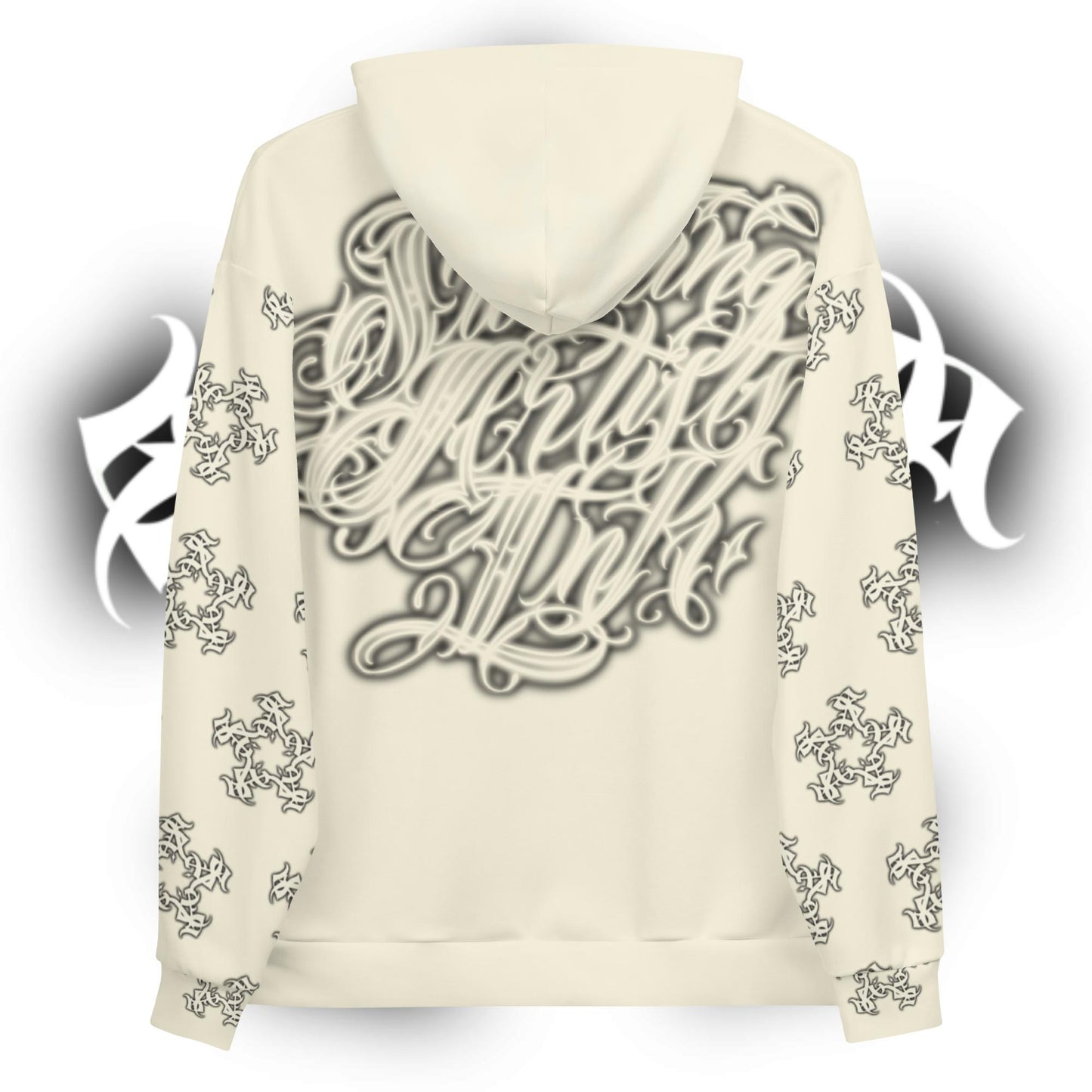 Apricot white sweat suit