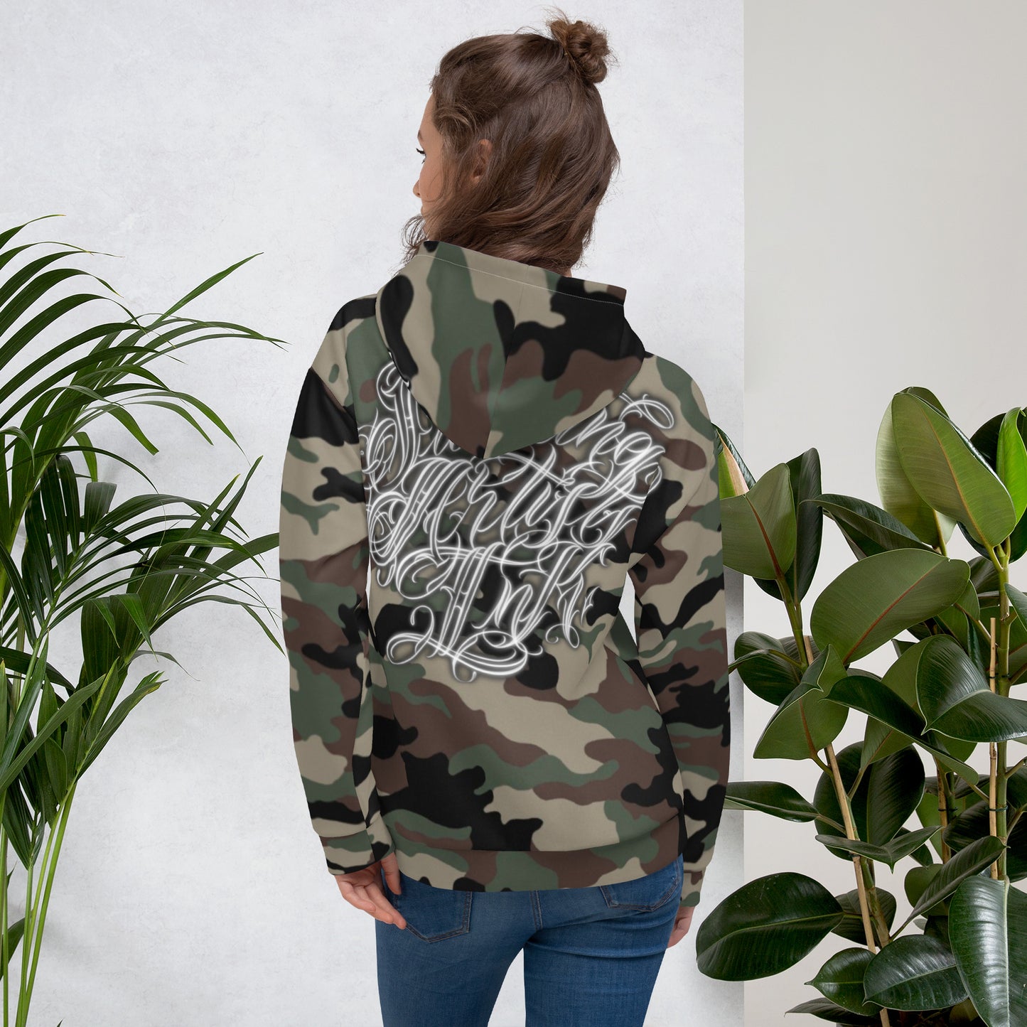 Hoodie - Camo Green “Artistic Ambitions”