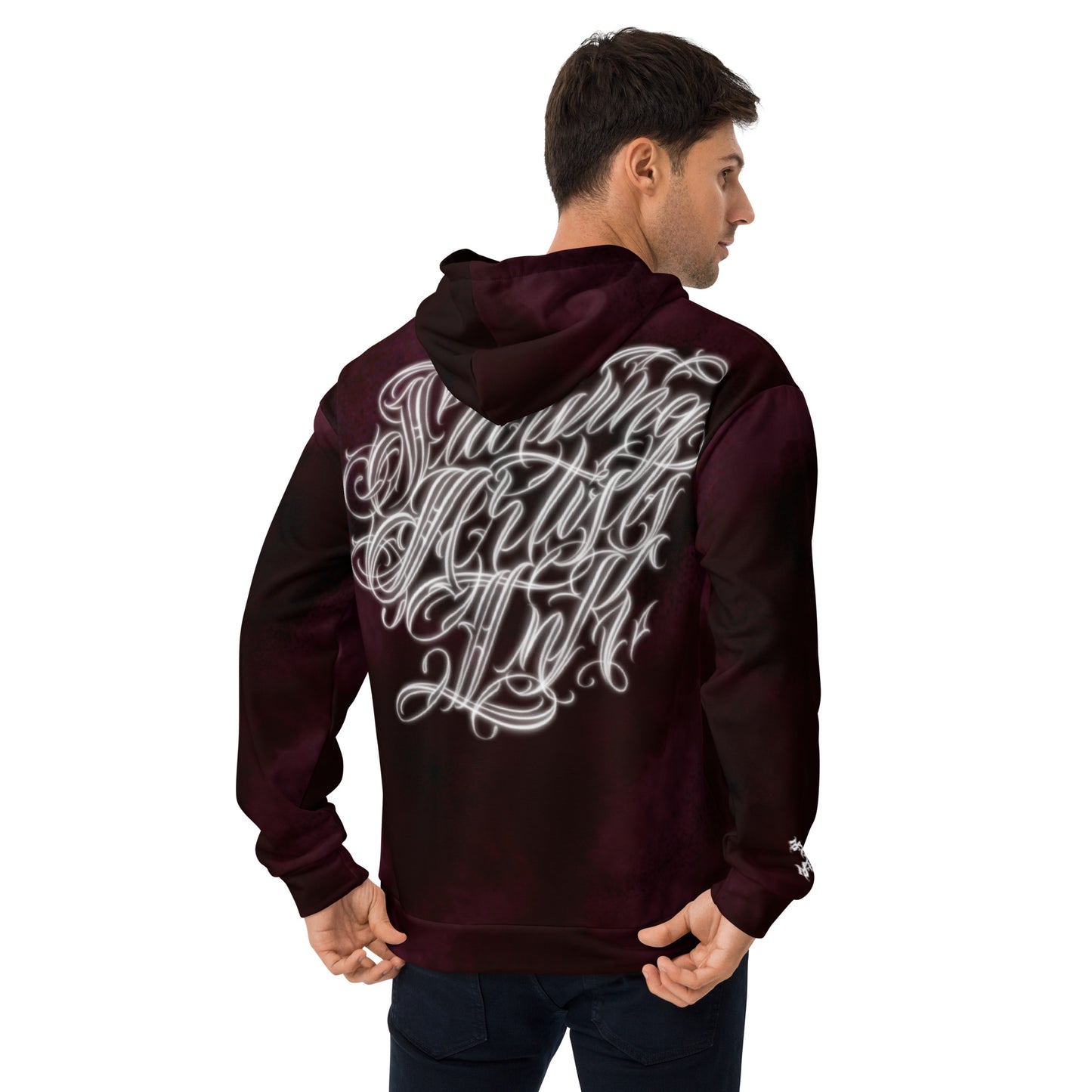 Hoodie - Burgundy Storm SAInk