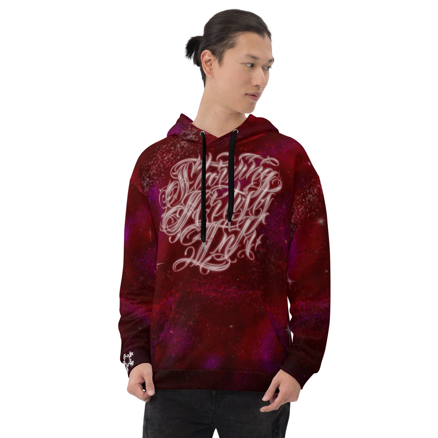 Hoodie Red Galaxy SAInk