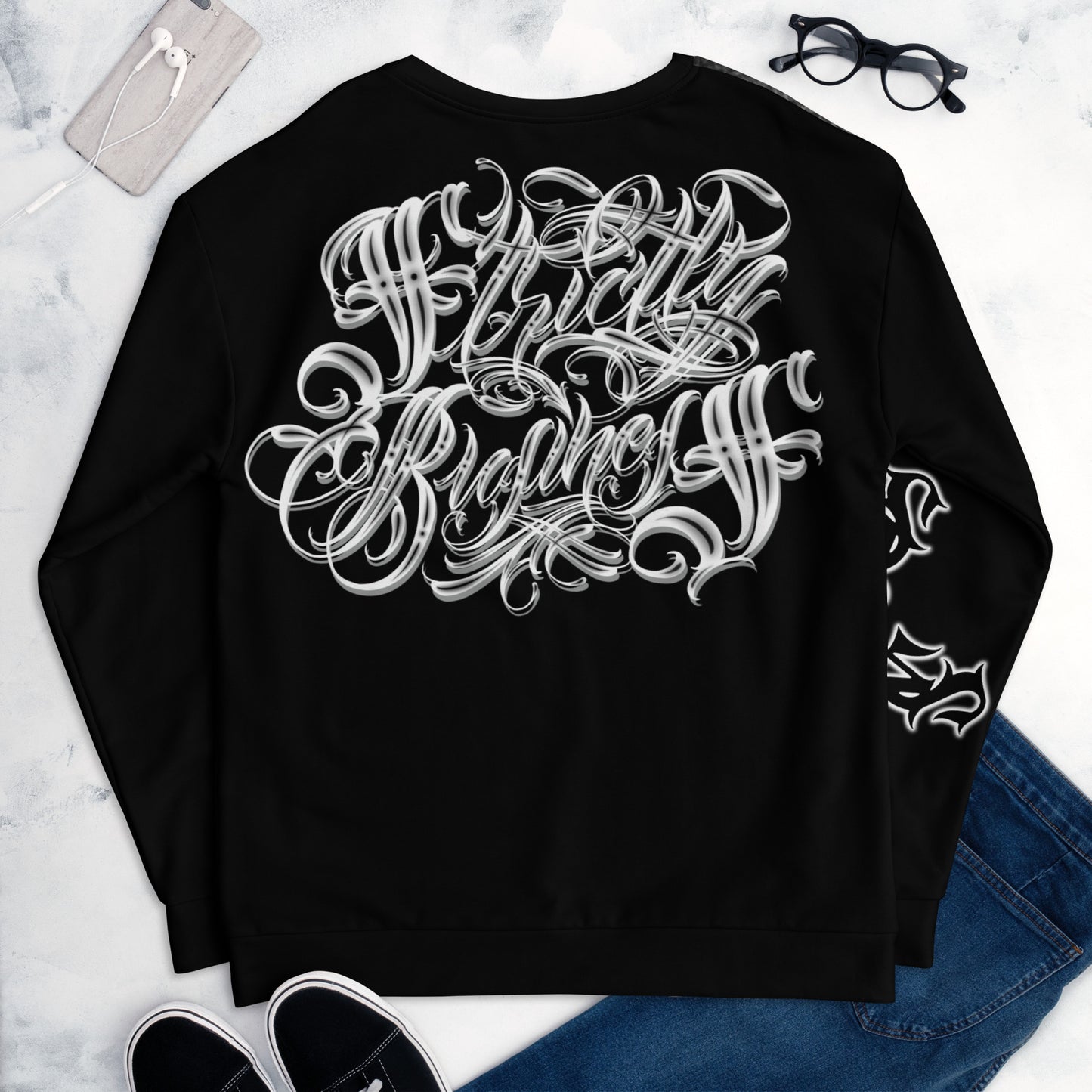 Sweatshirt “prohibition Era” Strictly Biz BACK