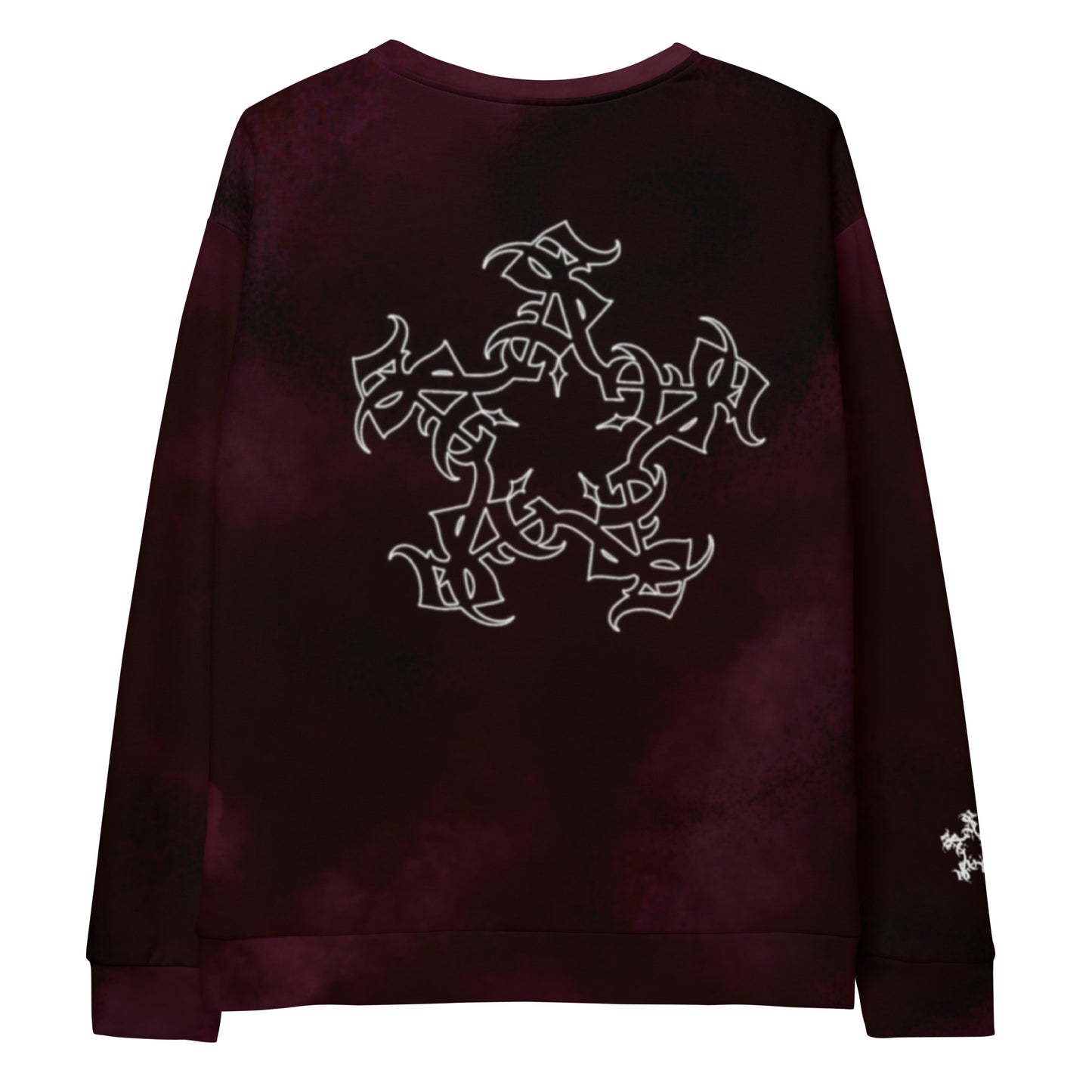 Sweatshirt - Burgundy Storm “Millionaire Mentality”