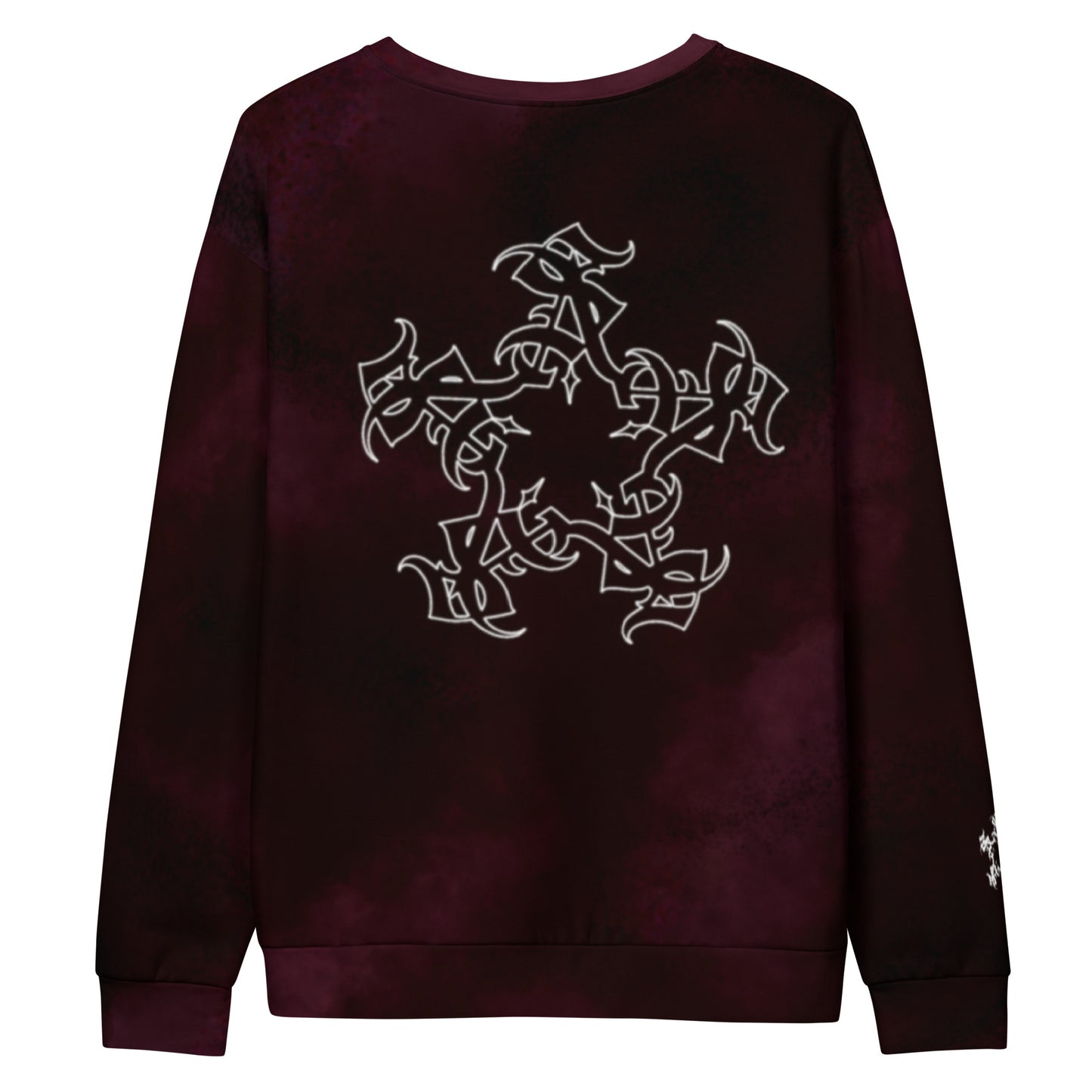 Sweatshirt - Burgundy Storm “Millionaire Mentality”