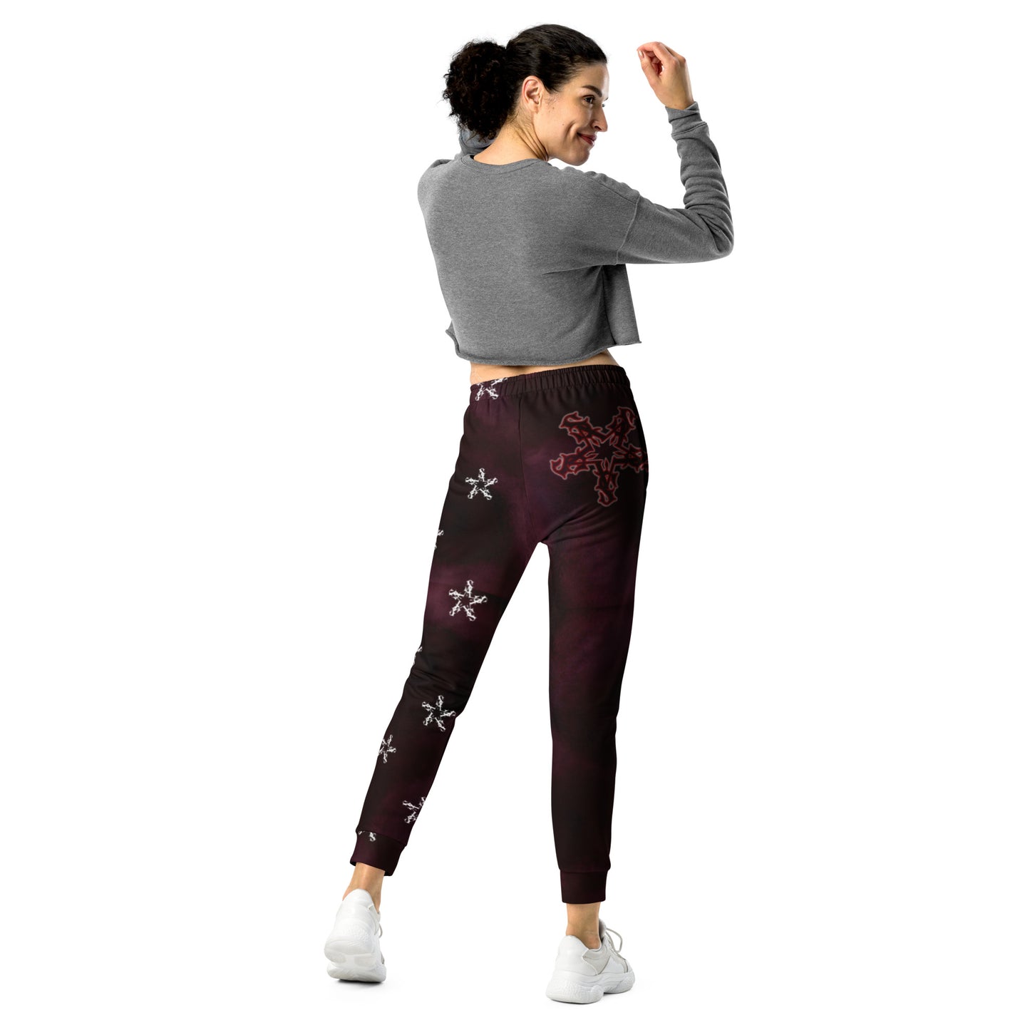 Women's Joggers - Burgundy