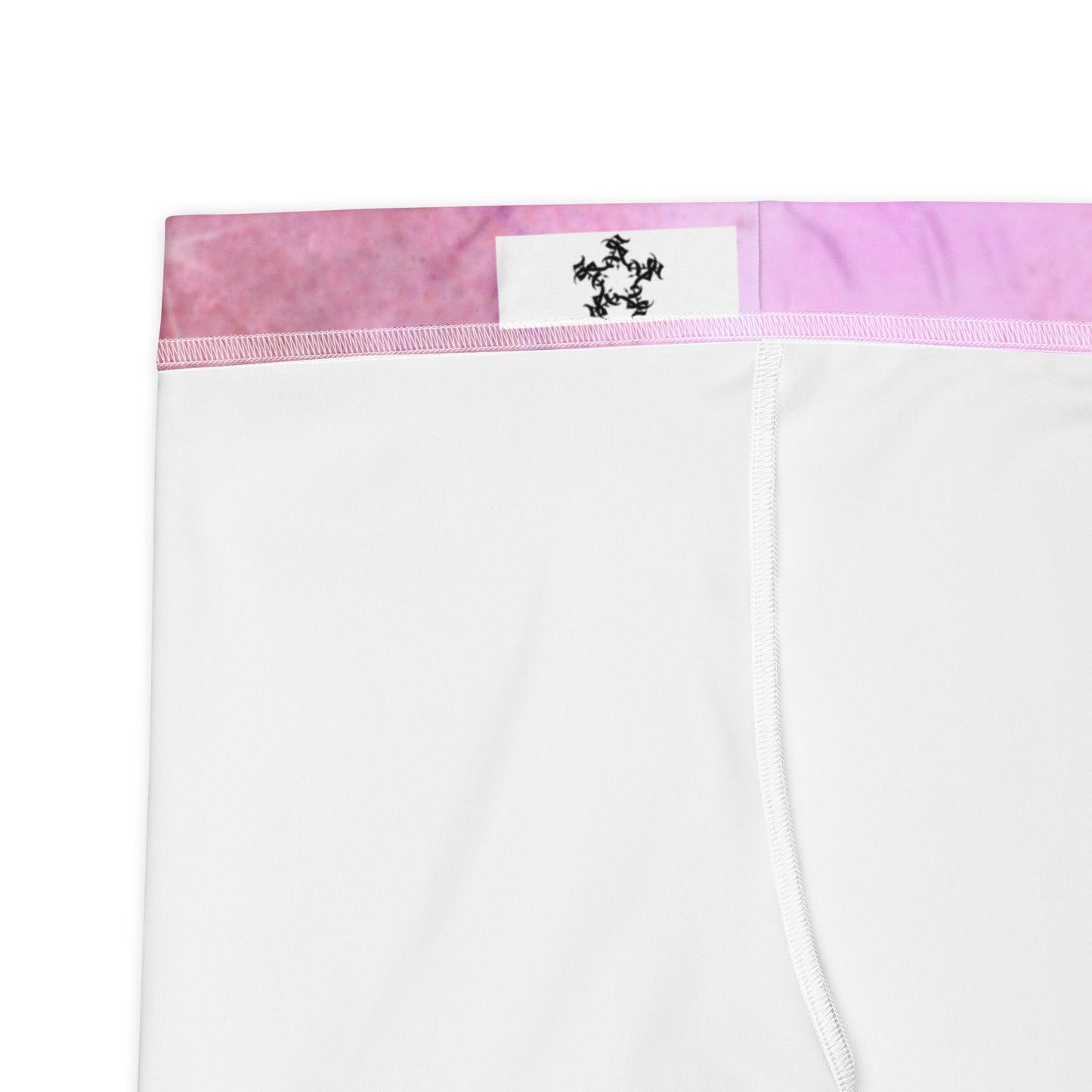 Yoga Shorts “Bubblegum Pink Cosmos”