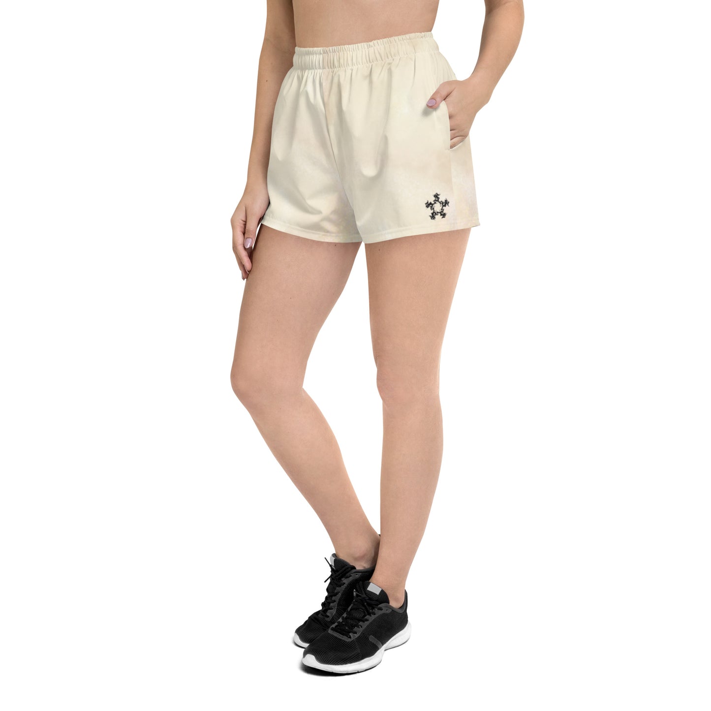 Athletic Shorts Apricot white smoke
