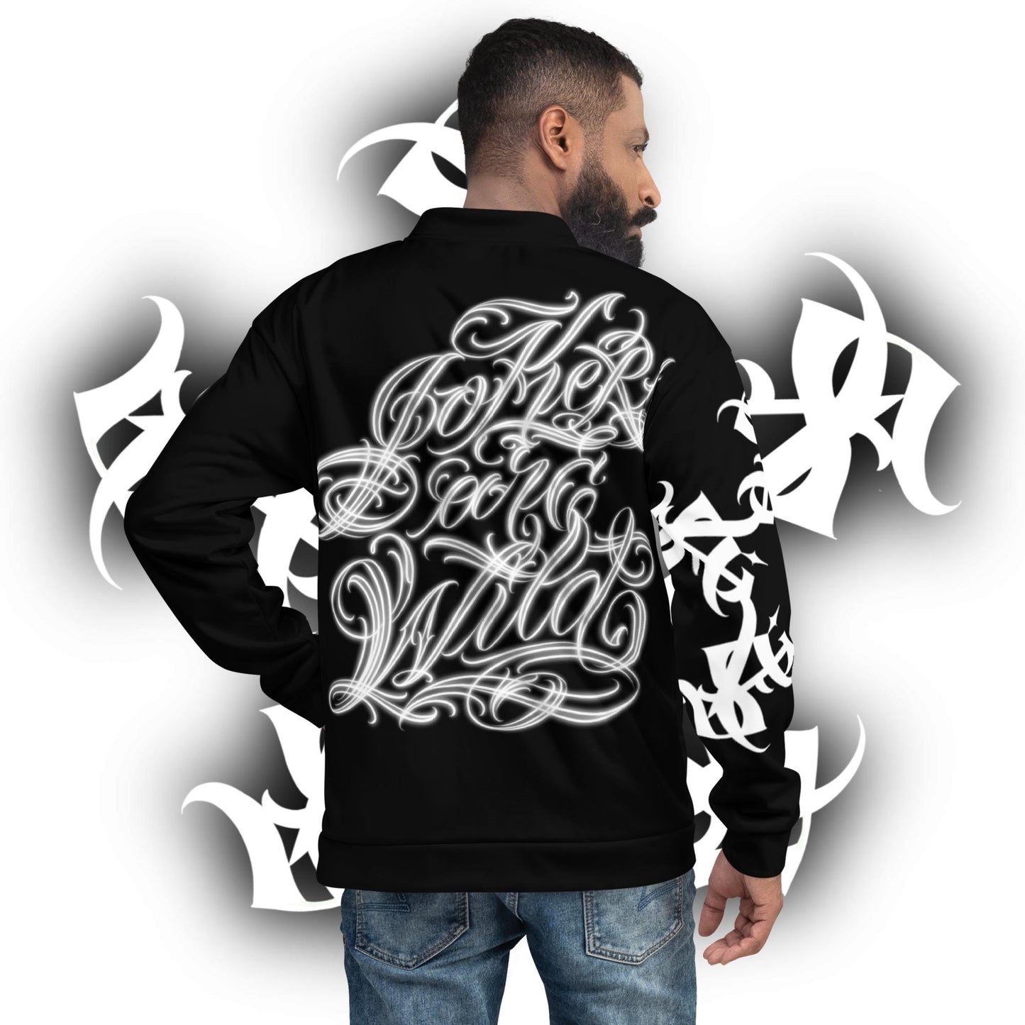 Bomber Jacket - Blk- “Jokers are Wild”