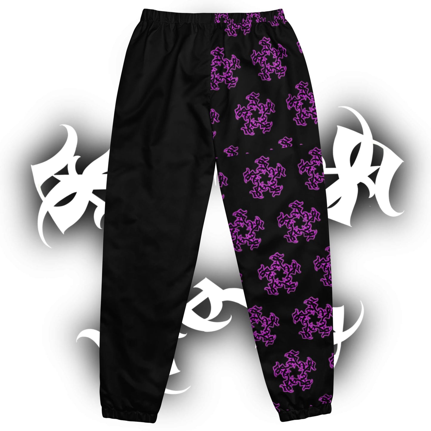Track Pants Purple Stars