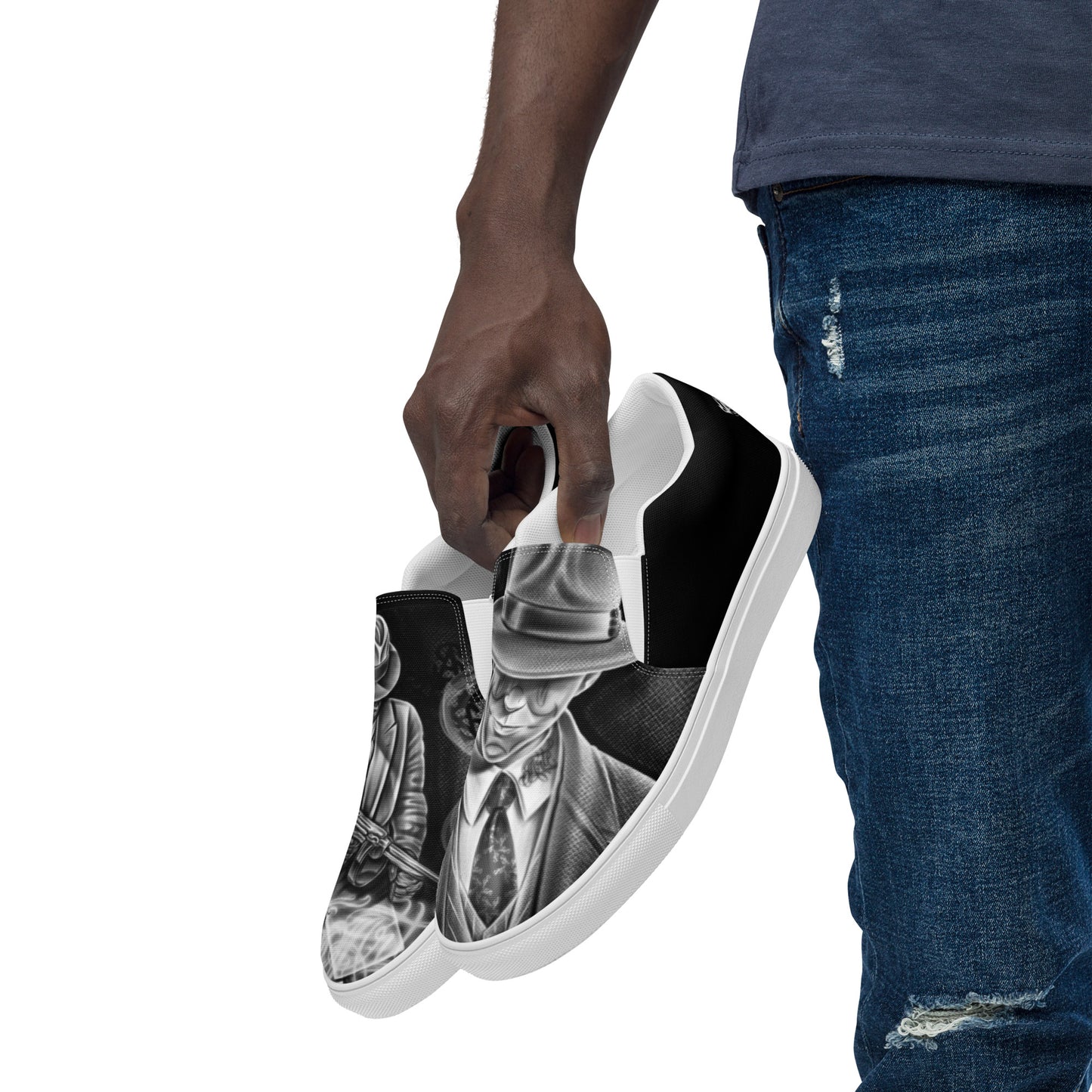 Men’s slip-on canvas shoes