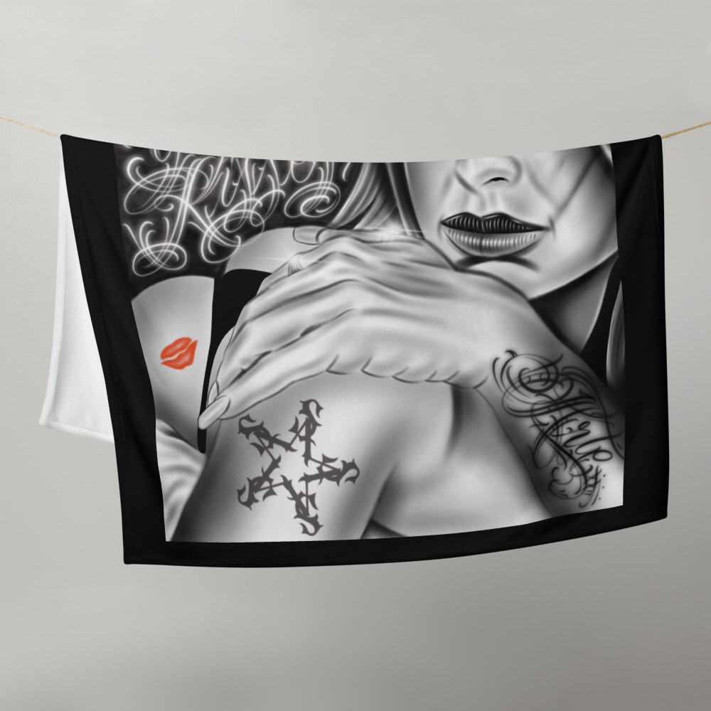 Throw Blanket “Just One of Your Kisses”