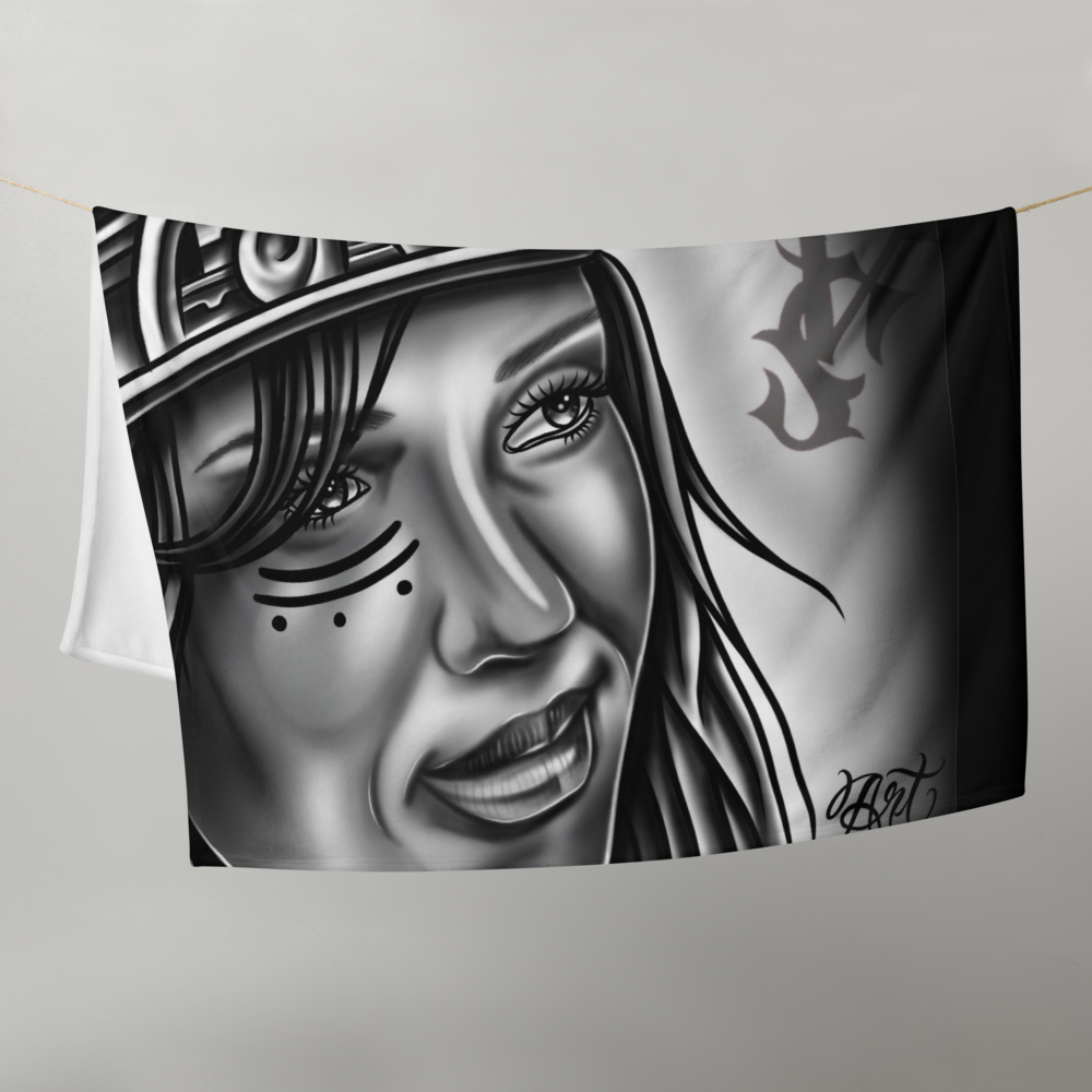 Throw Blanket “Brown Royalty”