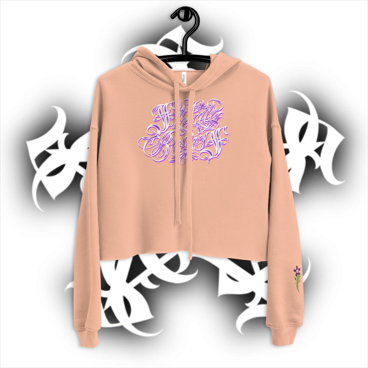 Crop Hoodie “Strictly Business”