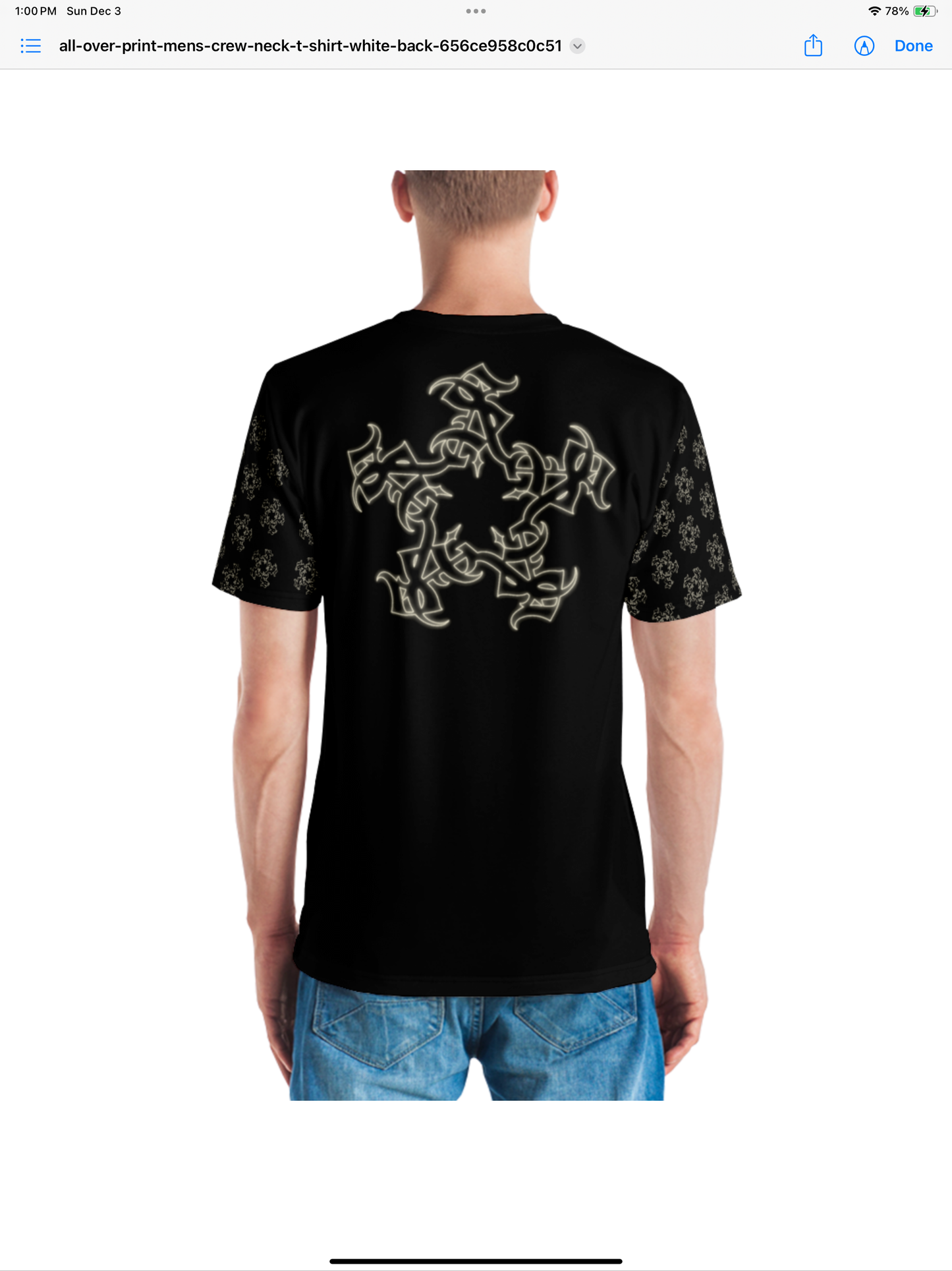 Lightweight T  “artistic ambitions”