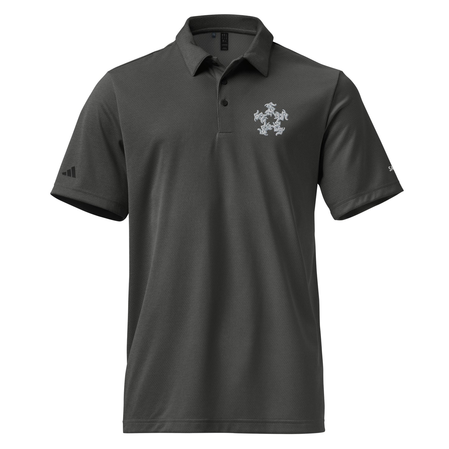 adidas space-dyed polo SAInk Star