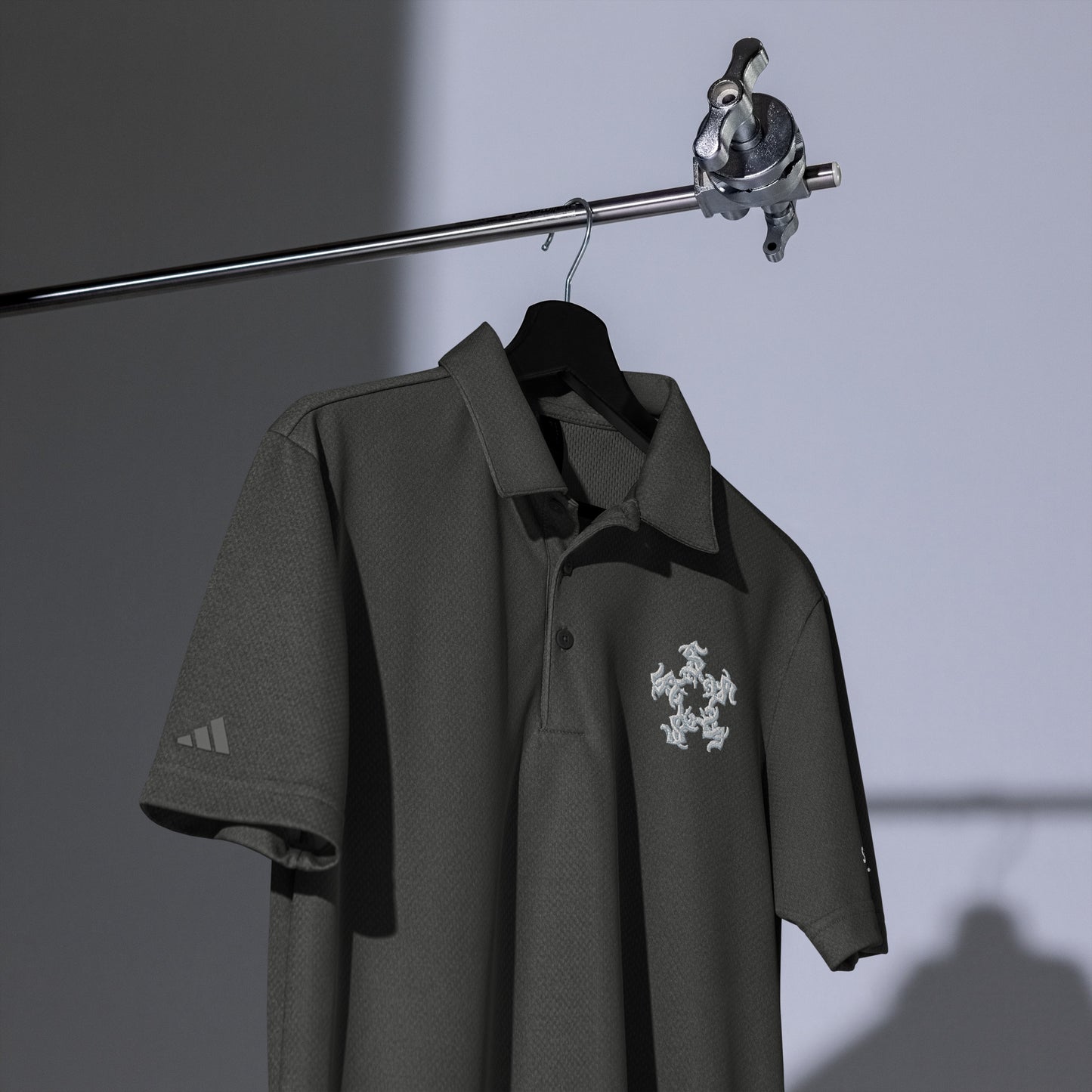 adidas space-dyed polo SAInk Star
