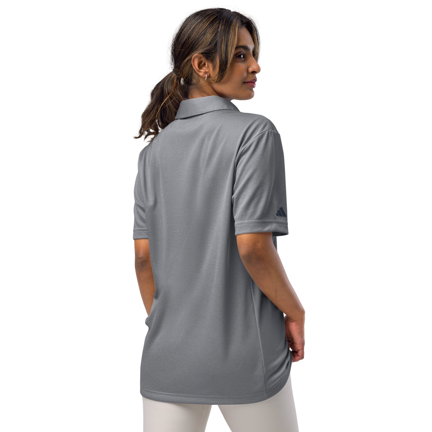 adidas space-dyed polo SAInk Star