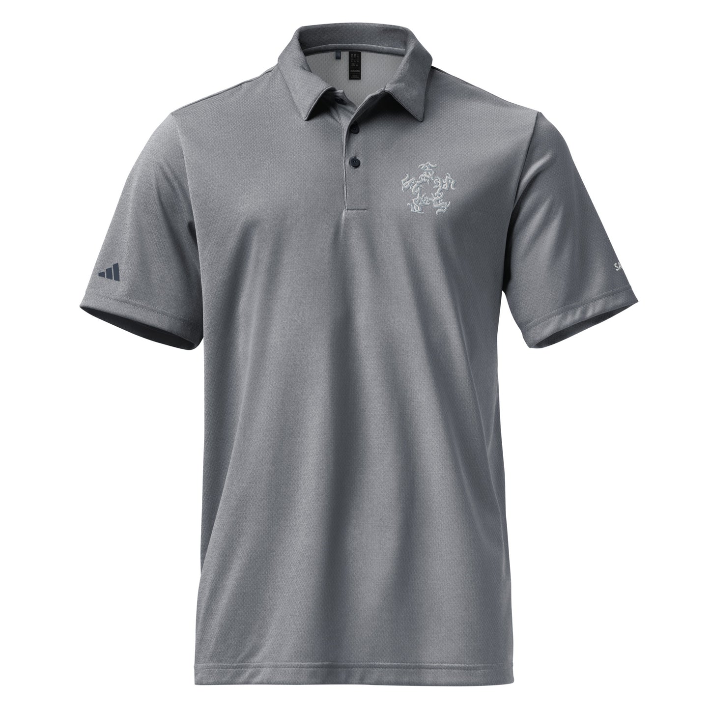 adidas space-dyed polo SAInk Star