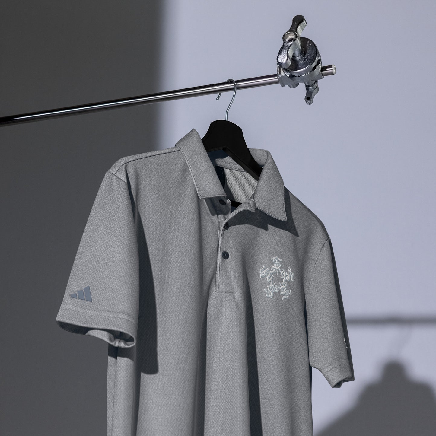 adidas space-dyed polo SAInk Star