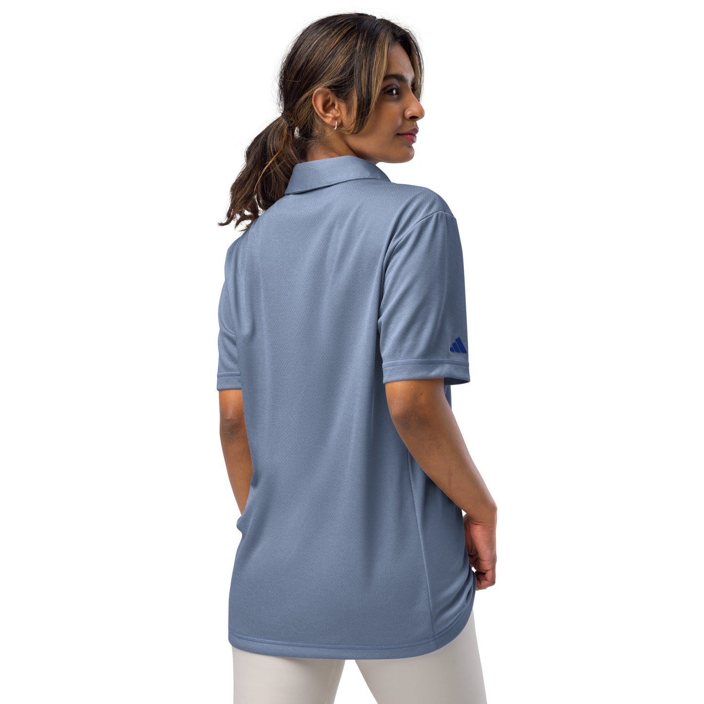 adidas space-dyed polo SAInk Star