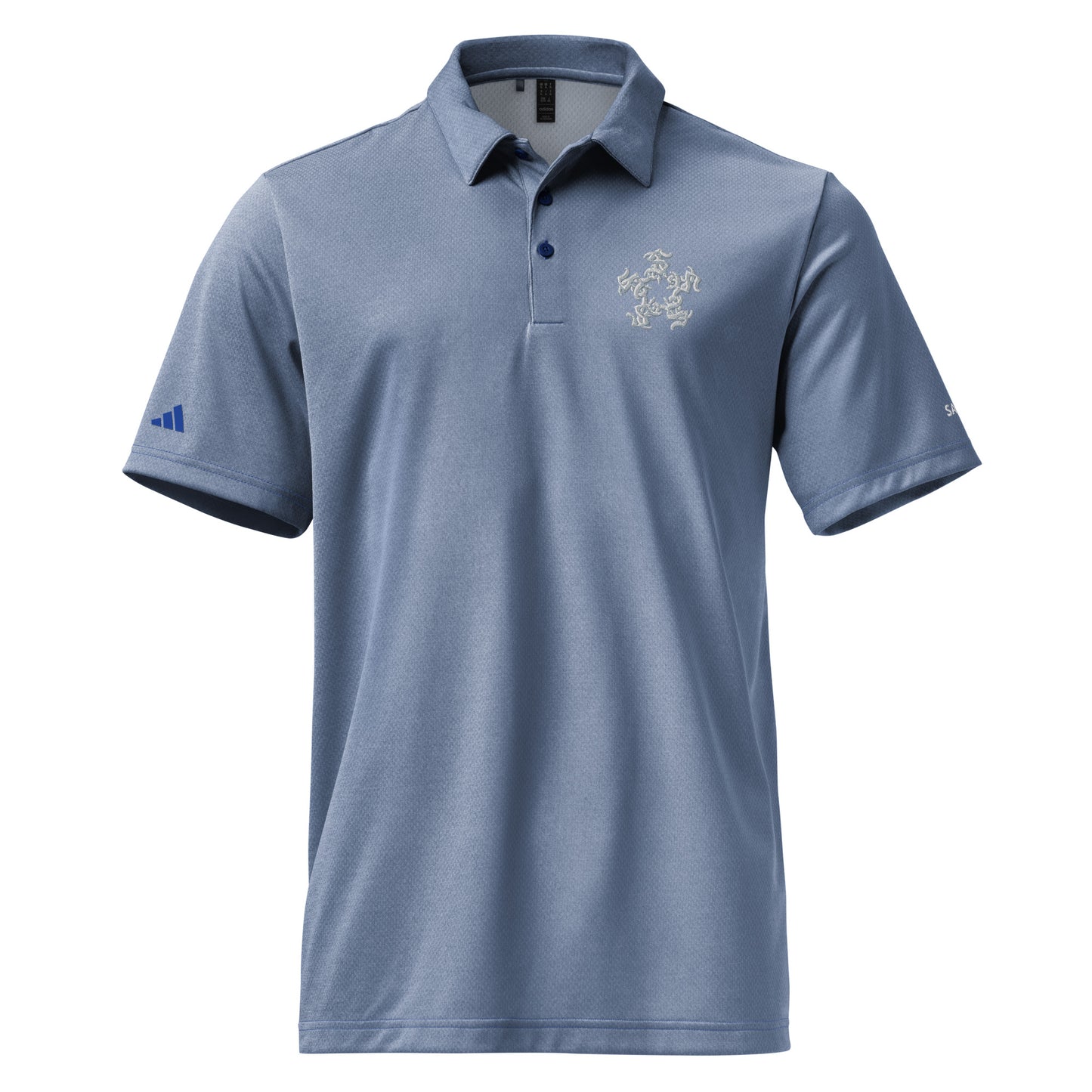 adidas space-dyed polo SAInk Star