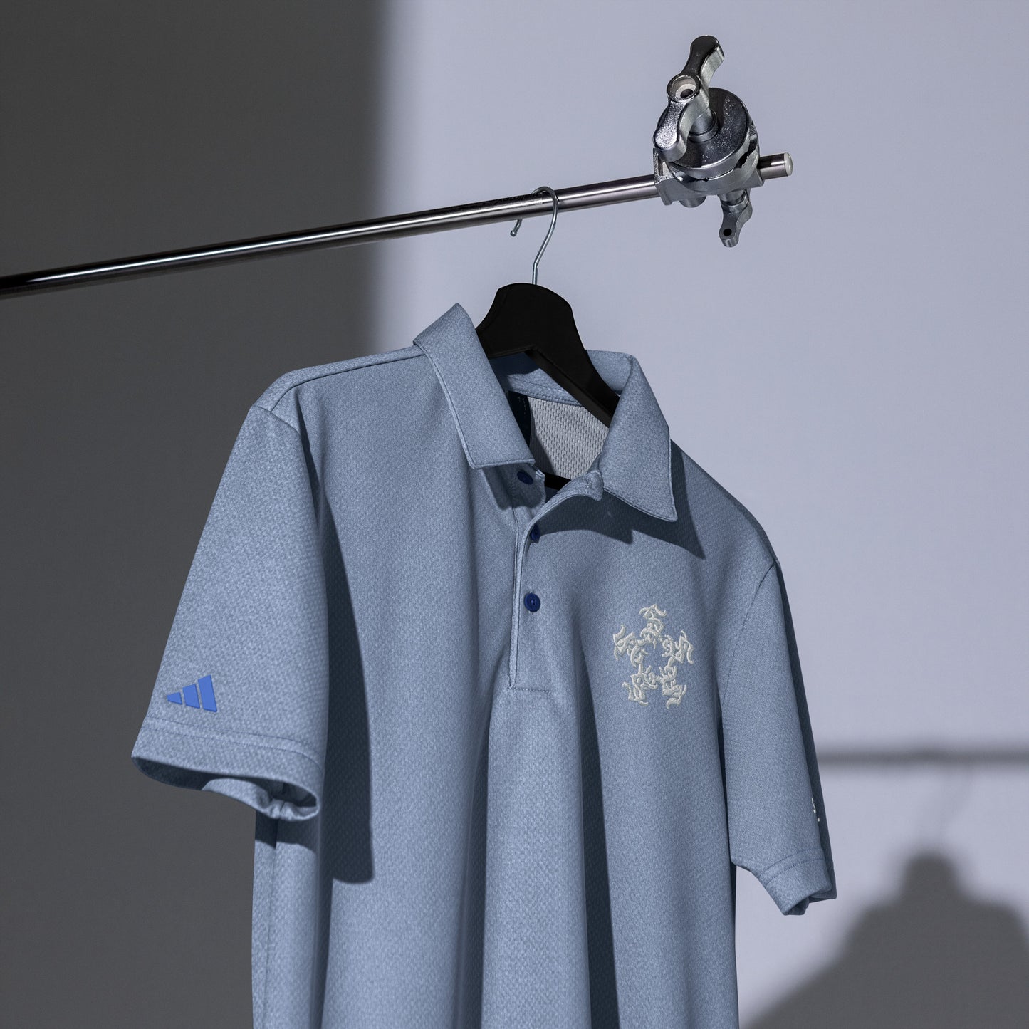 adidas space-dyed polo SAInk Star