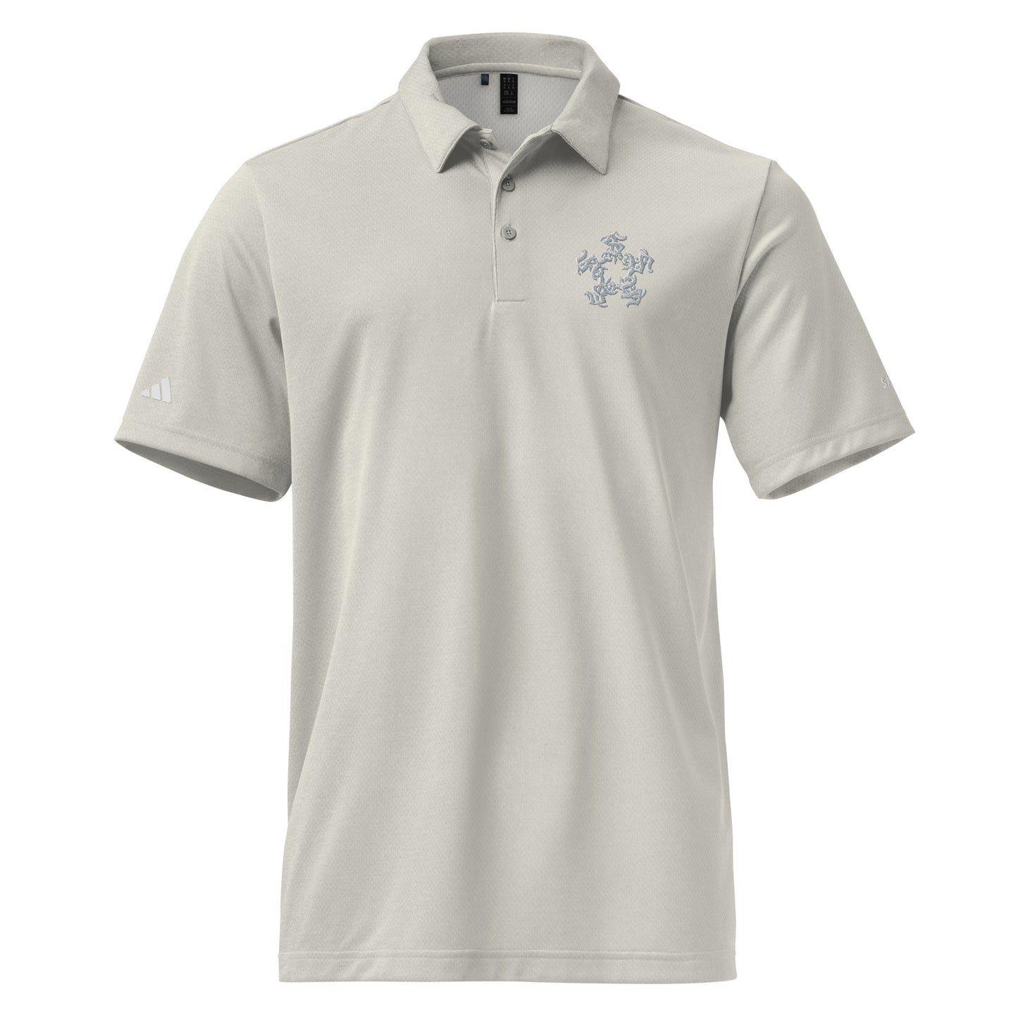 adidas space-dyed polo SAInk Star