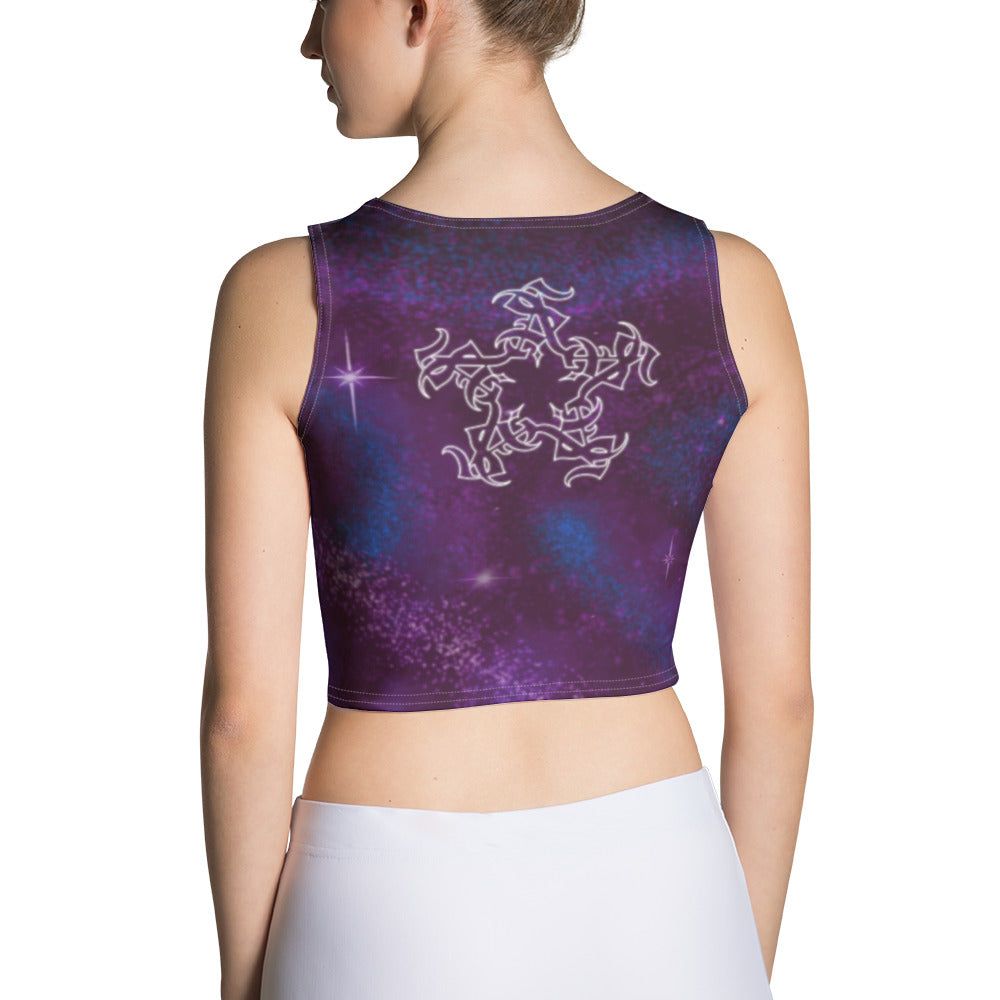 Crop Tank Top “Plum Cosmo”