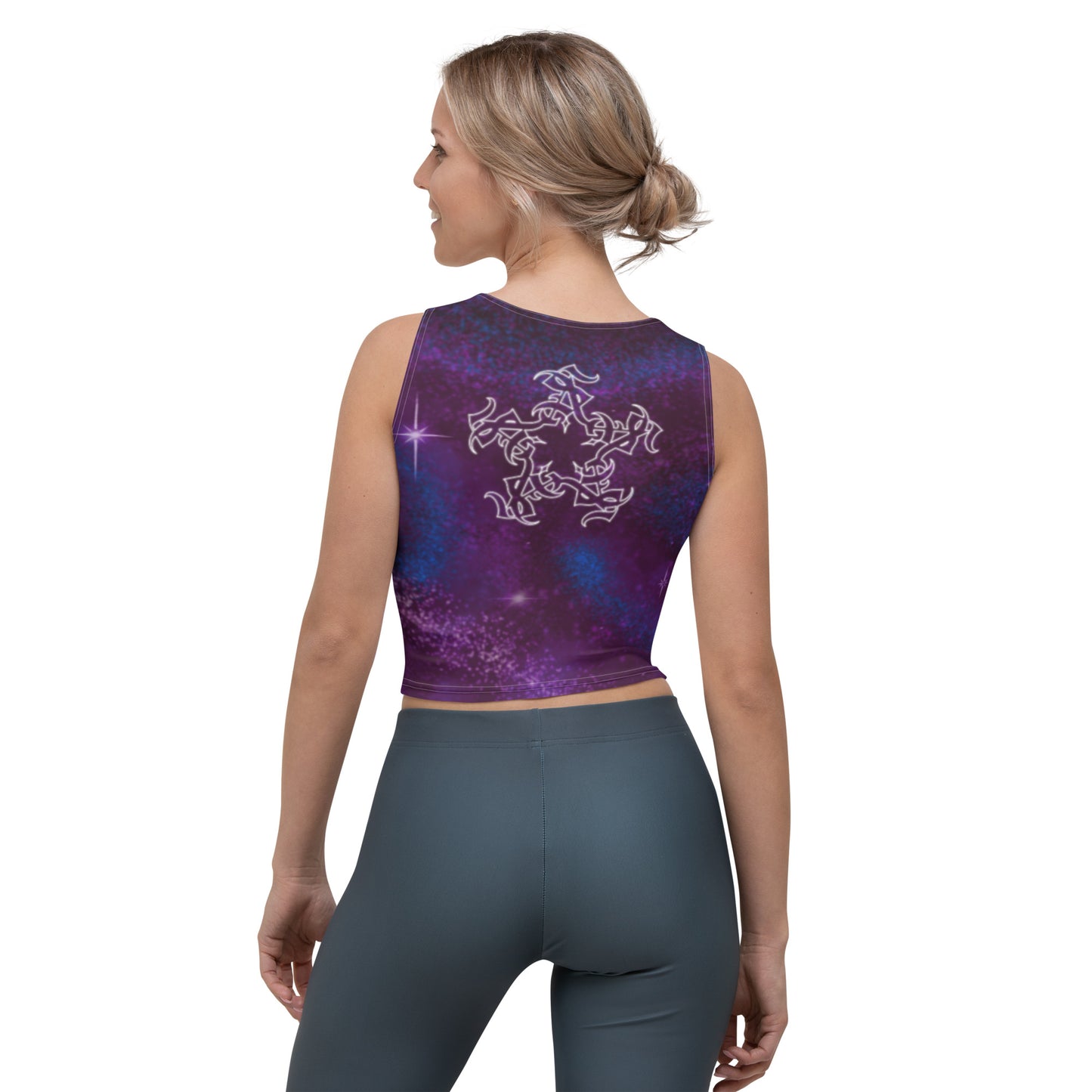 Crop Tank Top “Plum Cosmo”