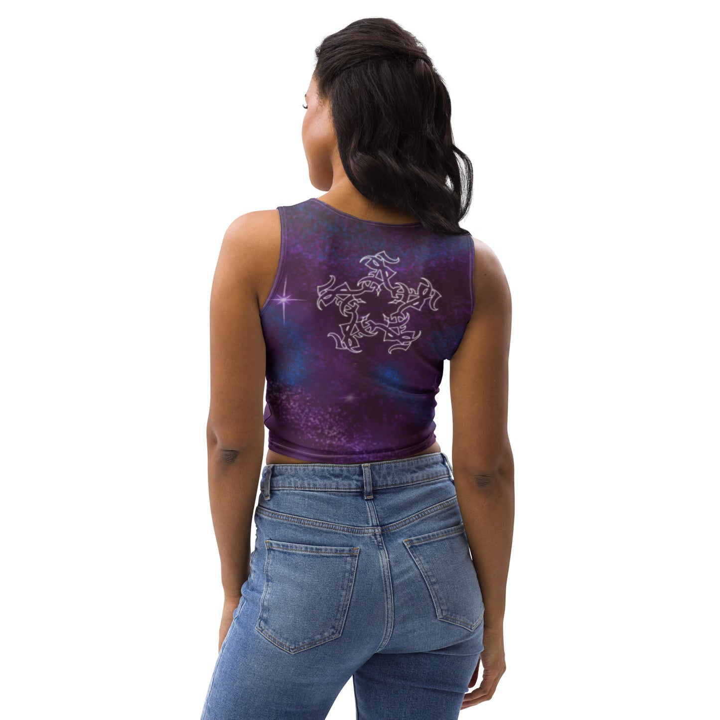Crop Tank Top “Plum Cosmo”