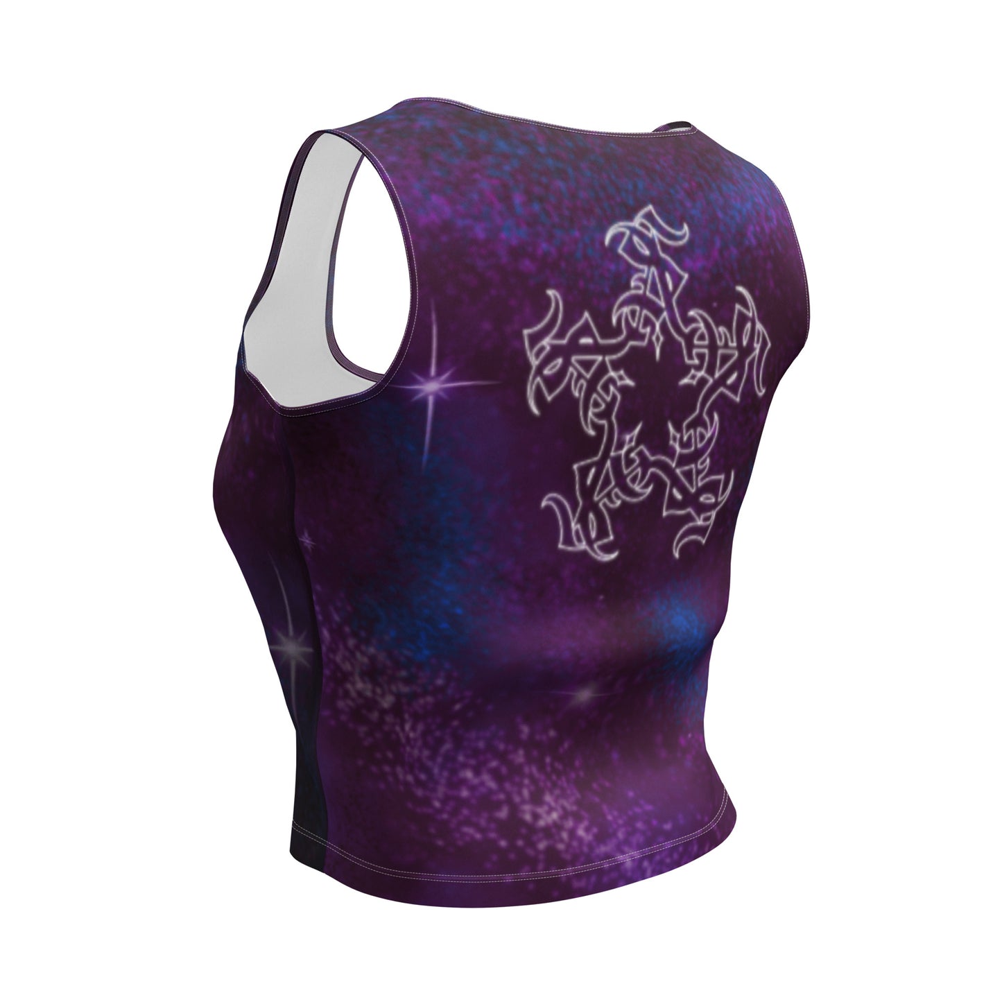 Crop Tank Top “Plum Cosmo”