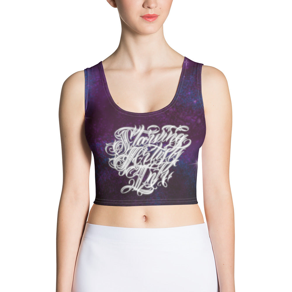 Crop Tank Top “Plum Cosmo”