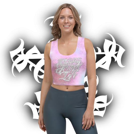 Crop Top Tank “Bubble Gum Pink”