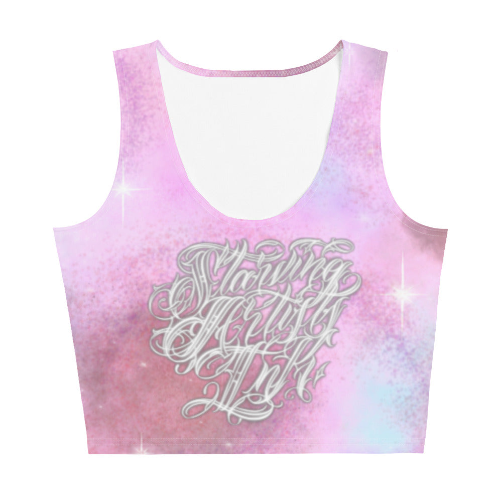 Crop Top Tank “Bubble Gum Pink”