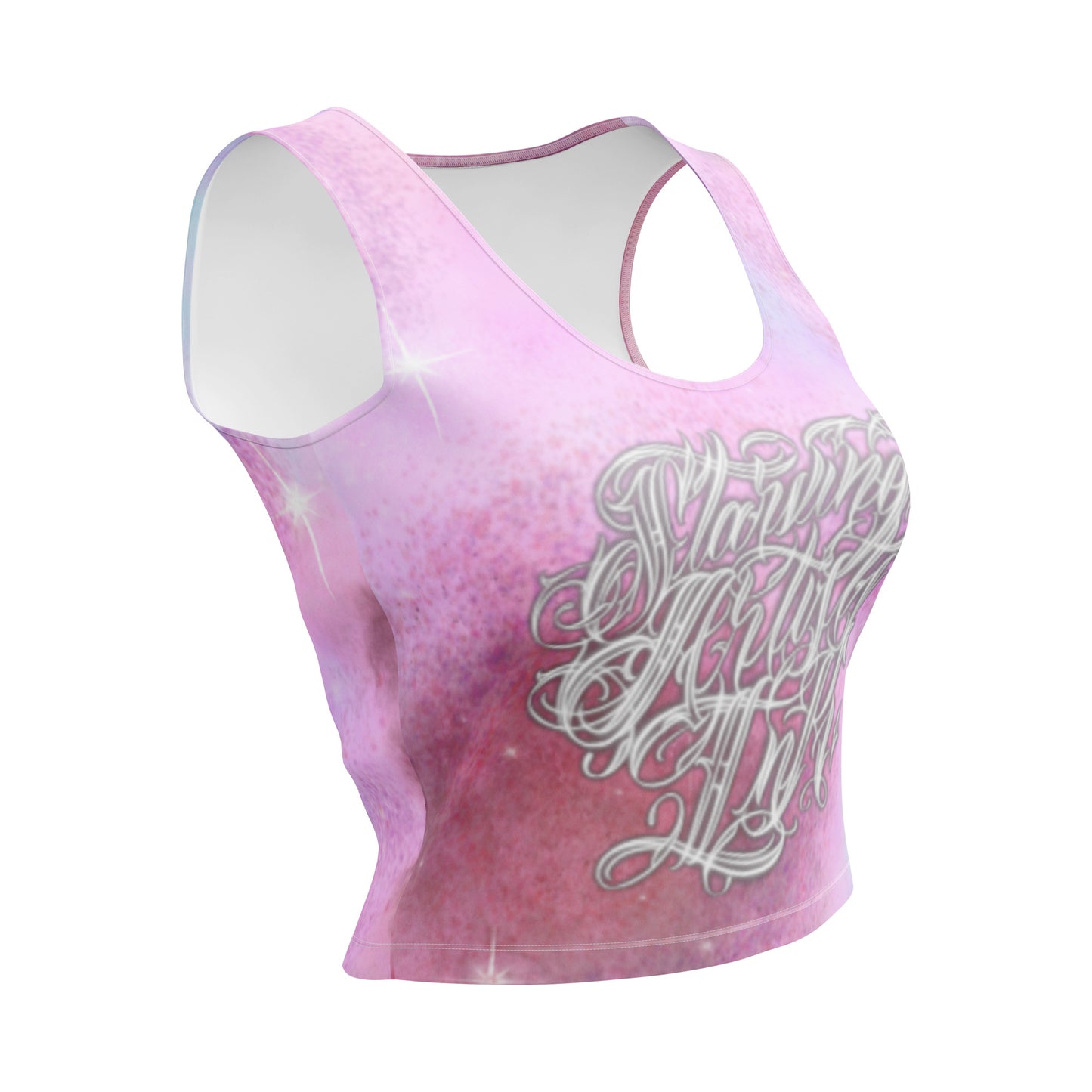 Crop Top Tank “Bubble Gum Pink”
