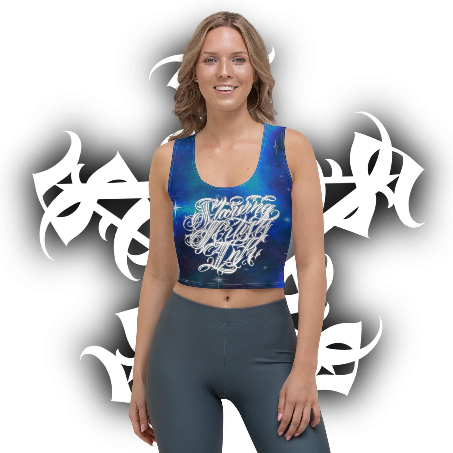 Crop Tank Top “Royal Blue”