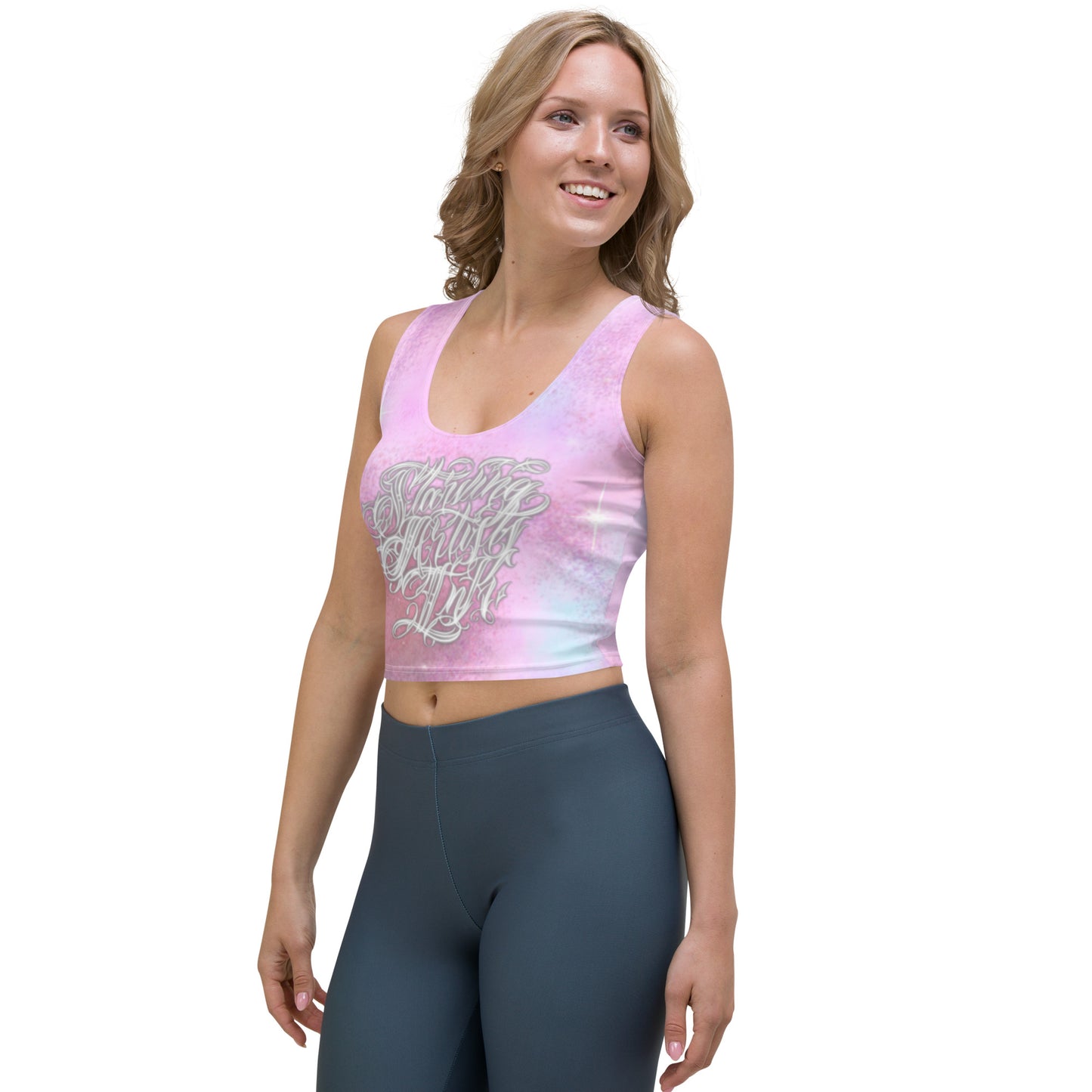 Crop Top Tank “Bubble Gum Pink”