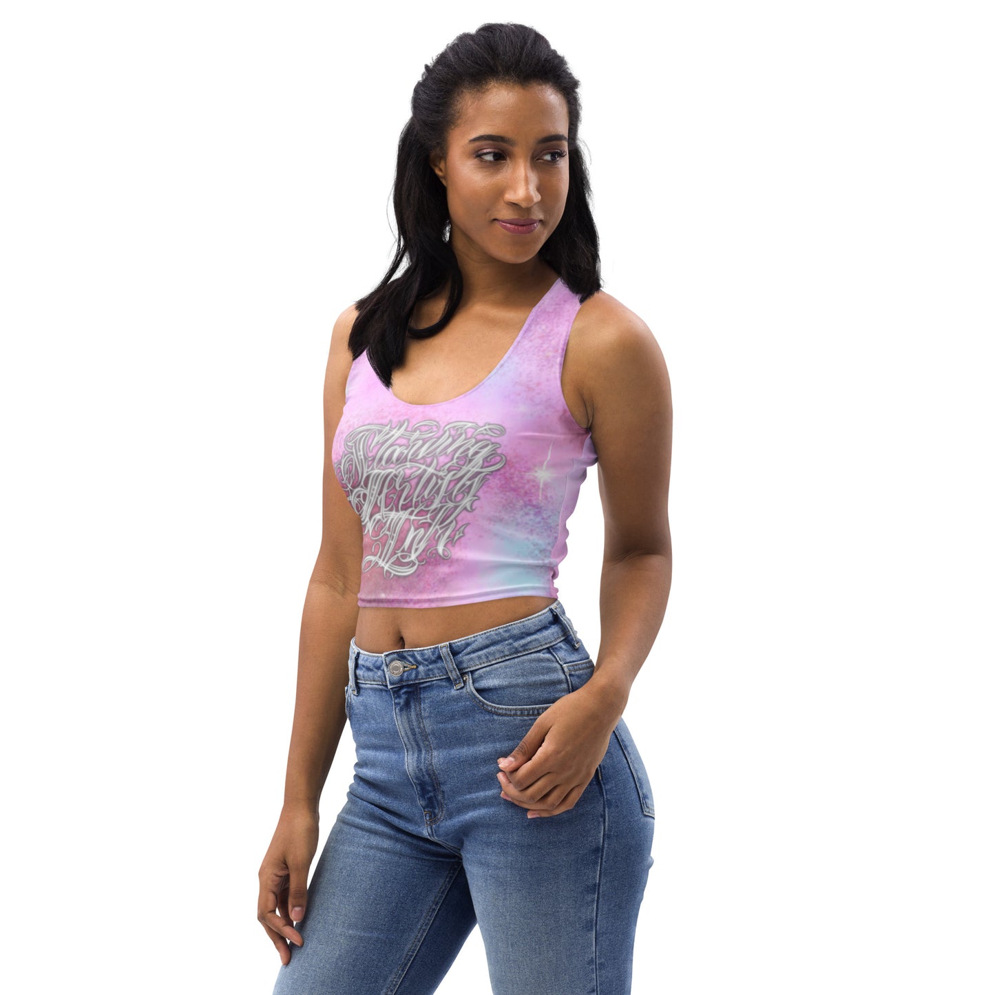Crop Top Tank “Bubble Gum Pink”