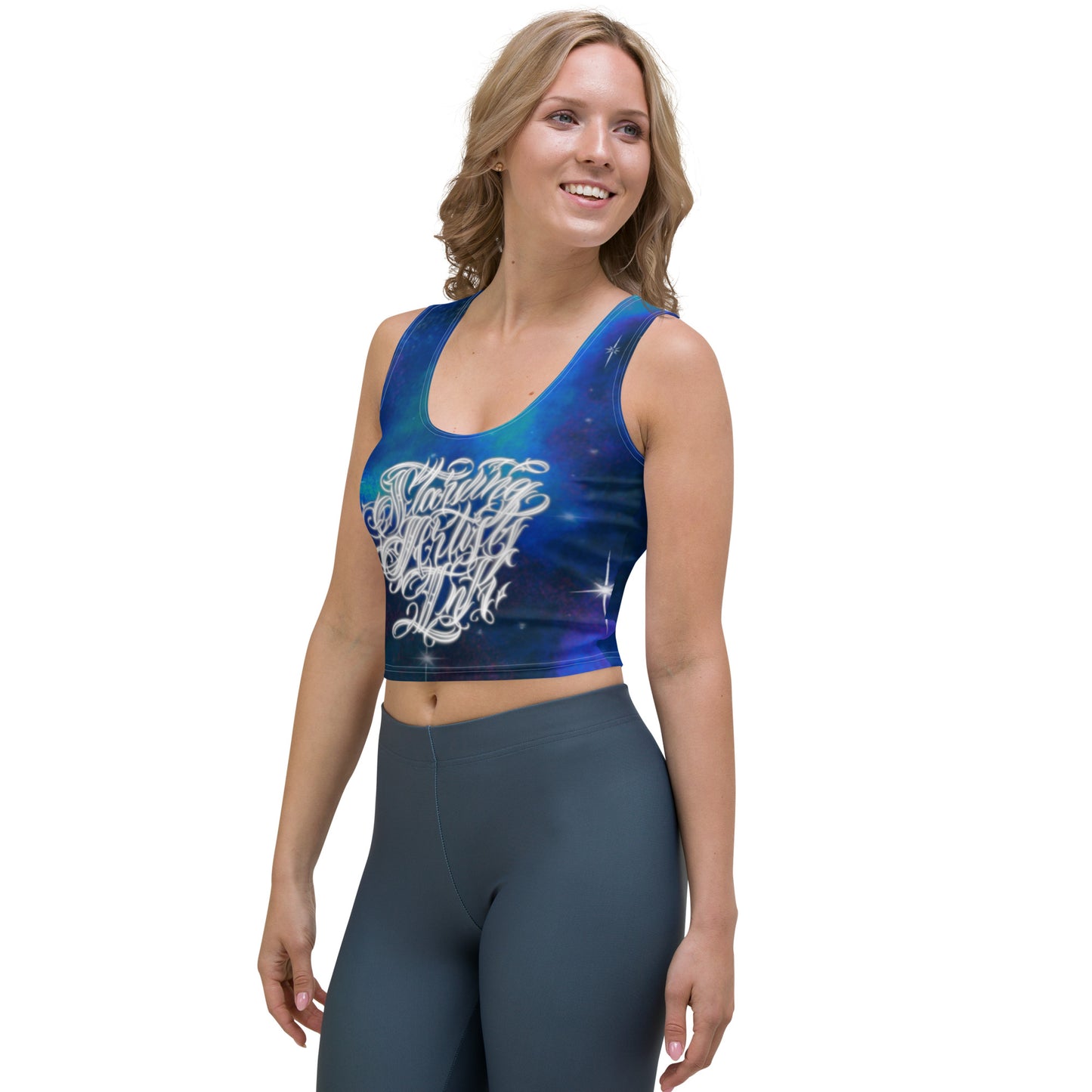 Crop Tank Top “Royal Blue”