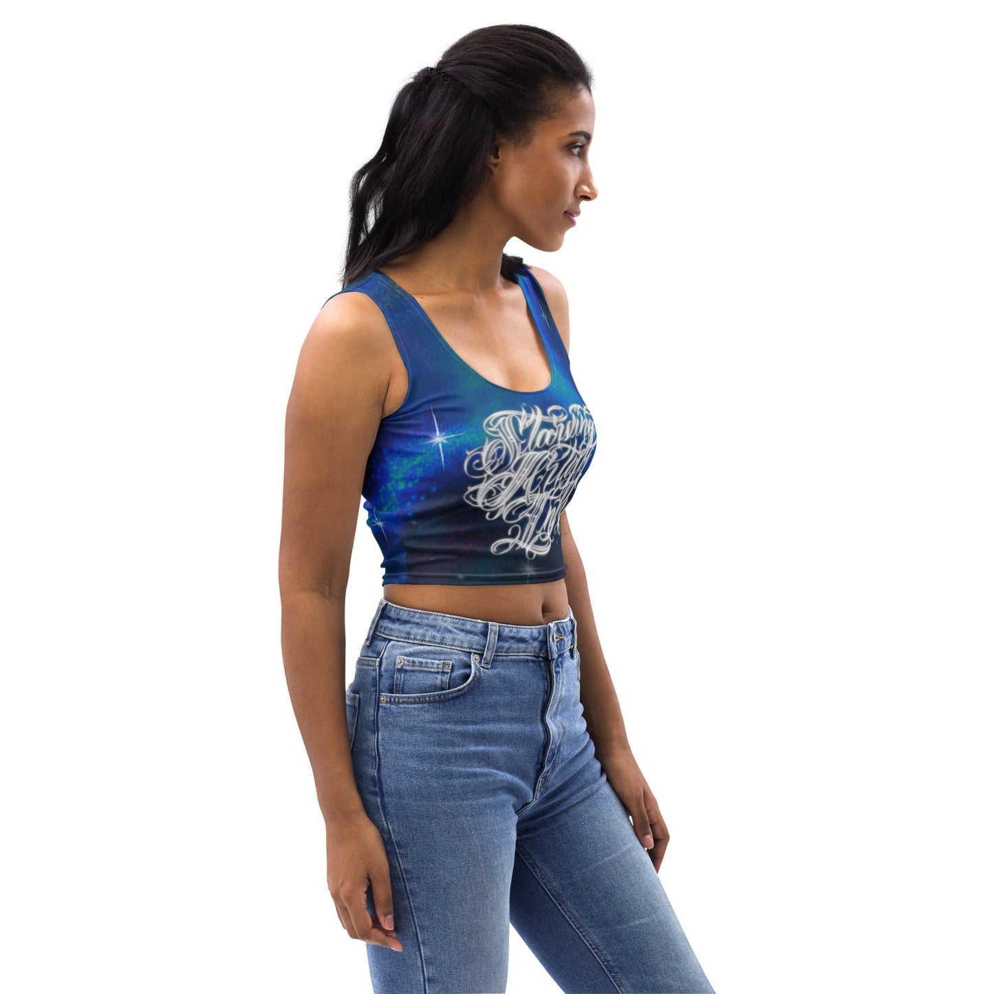 Crop Tank Top “Royal Blue”