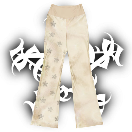 Flare leggings Apricot white Storm