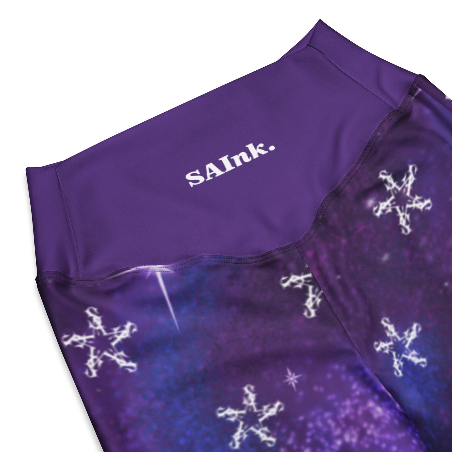 Flare leggings - plum cosmos