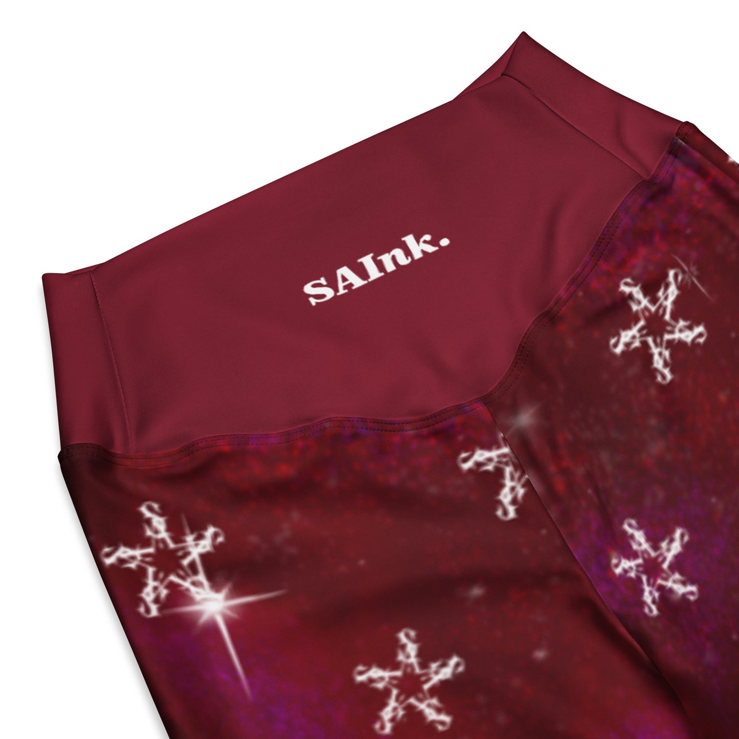 Flare leggings - burgundy galaxy