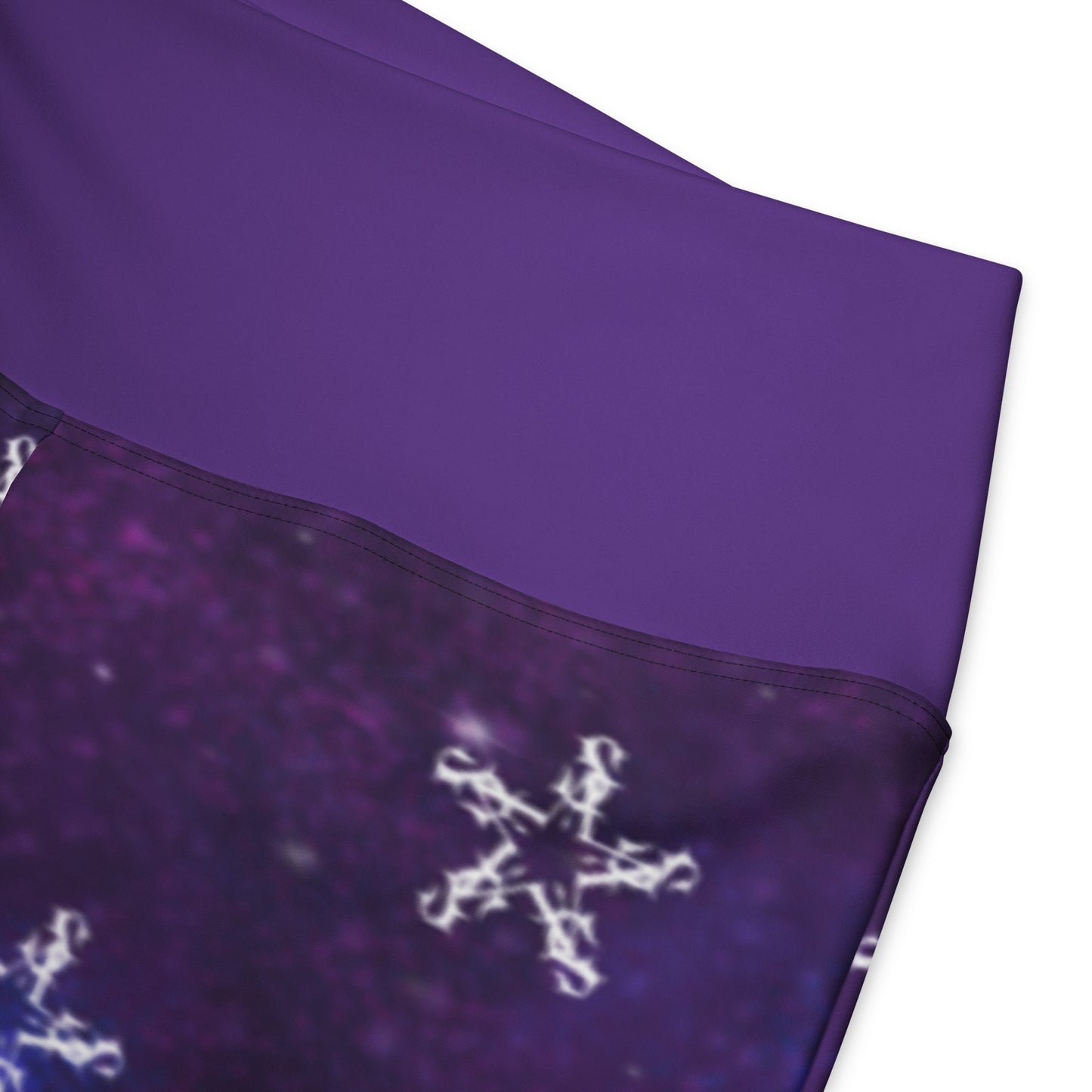 Flare leggings - plum cosmos