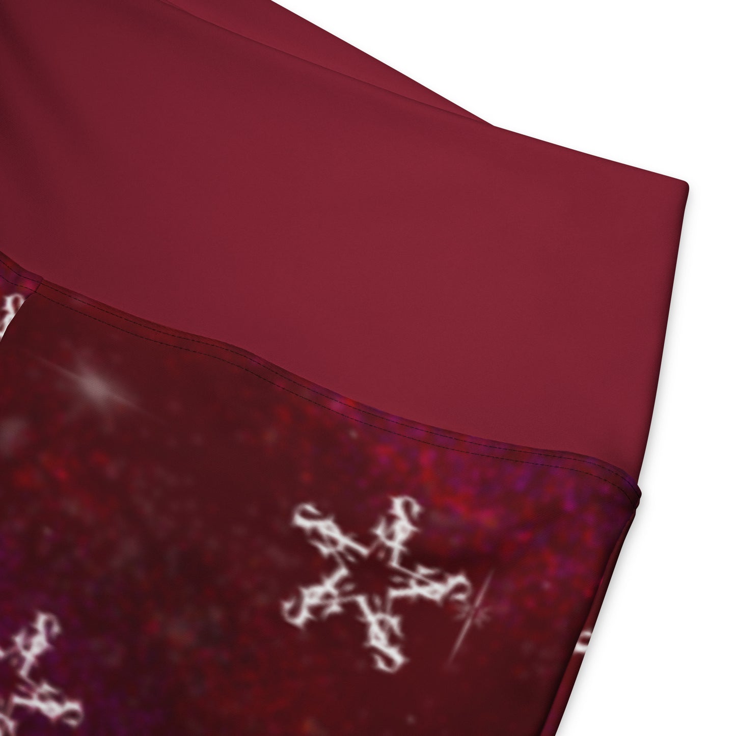 Flare leggings - burgundy galaxy