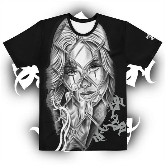 Lightweight T - Blk “On The Outside Looking In”