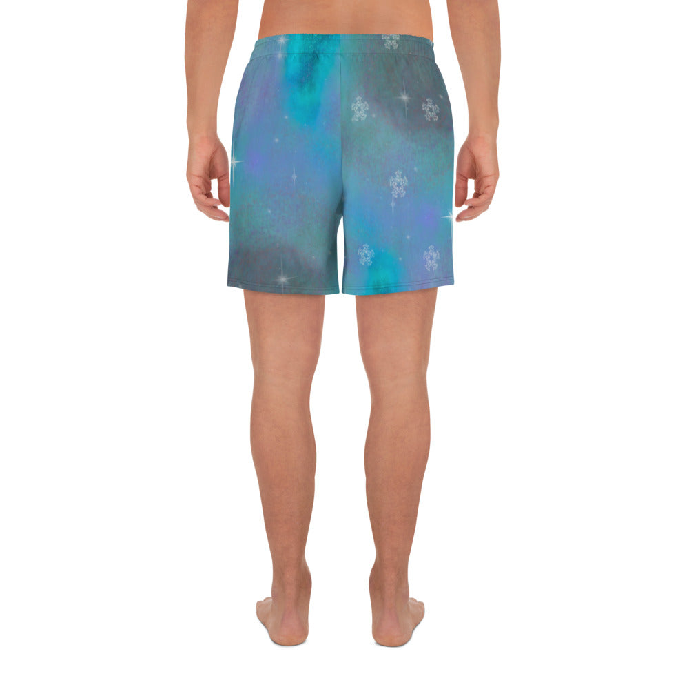 Athletic Shorts “Light Blue Cosmos”